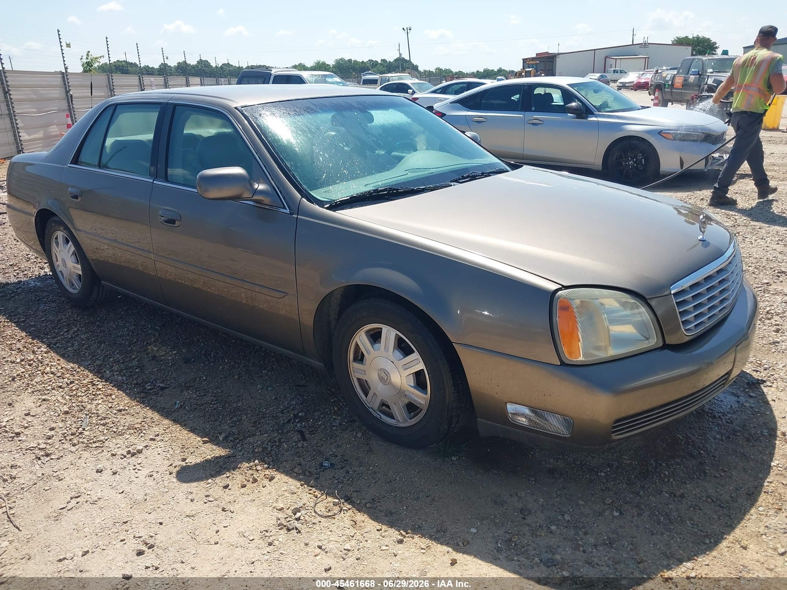 2003 Cadillac Deville Standard Brown vin: 1G6KD54Y93U201728