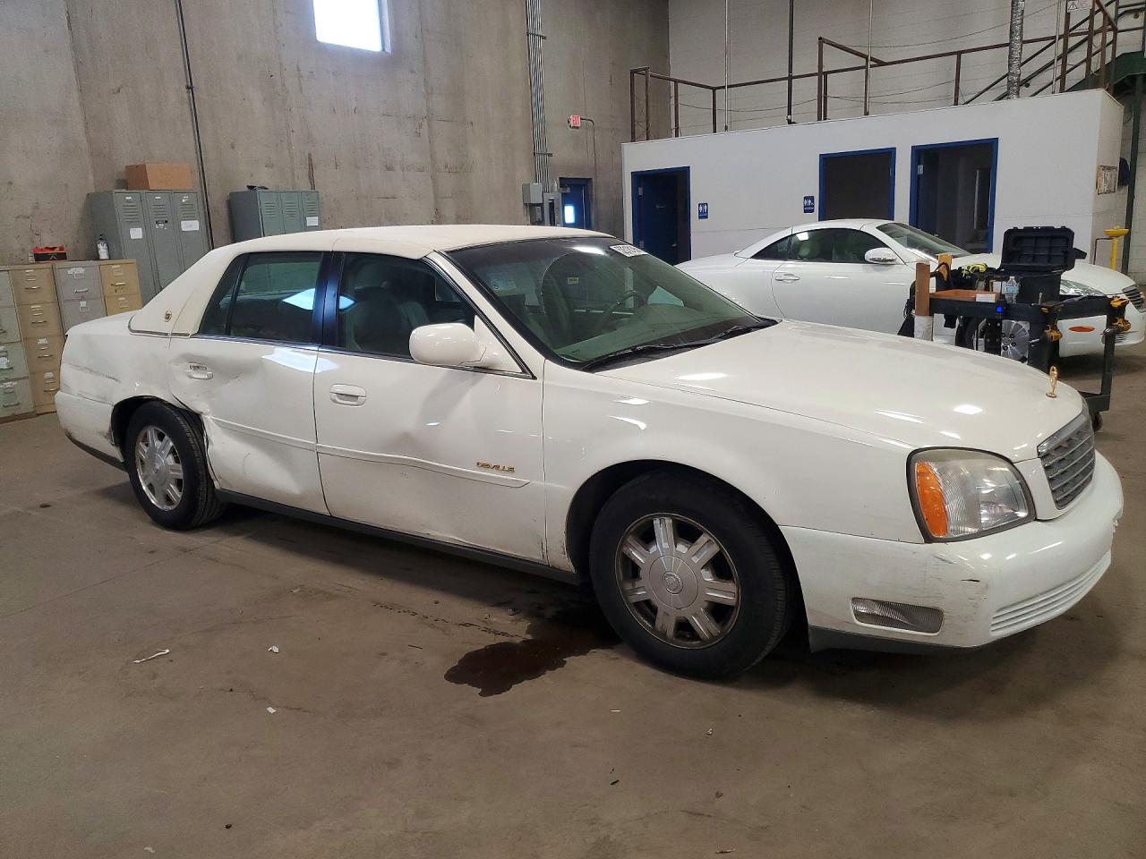 2004 Cadillac Deville Белый vin: 1G6KD54Y94U154251