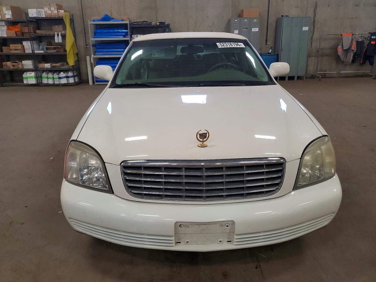 2004 Cadillac Deville Белый vin: 1G6KD54Y94U154251