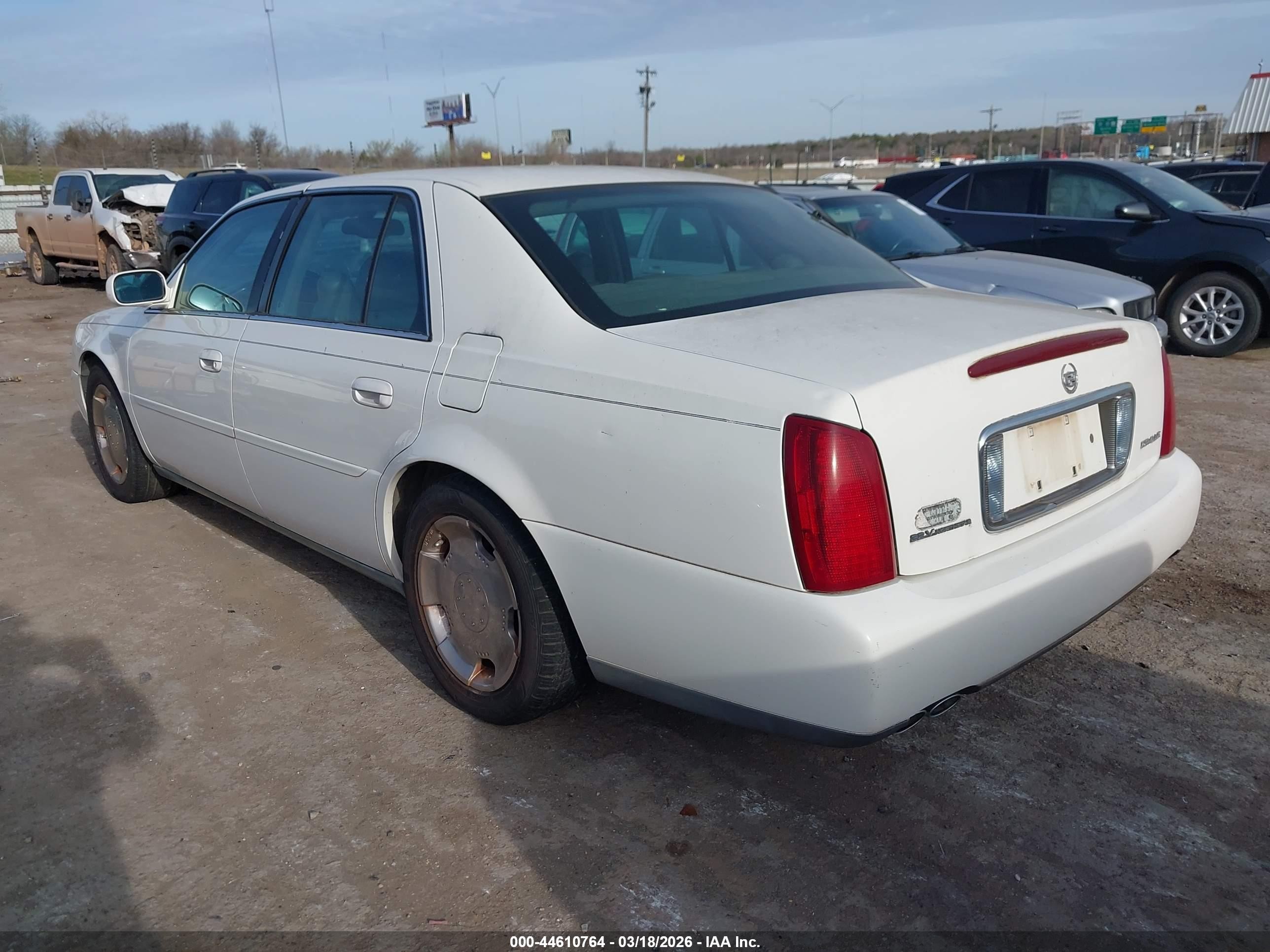 2003 Cadillac Deville Standard White vin: 1G6KD54YX3U209269