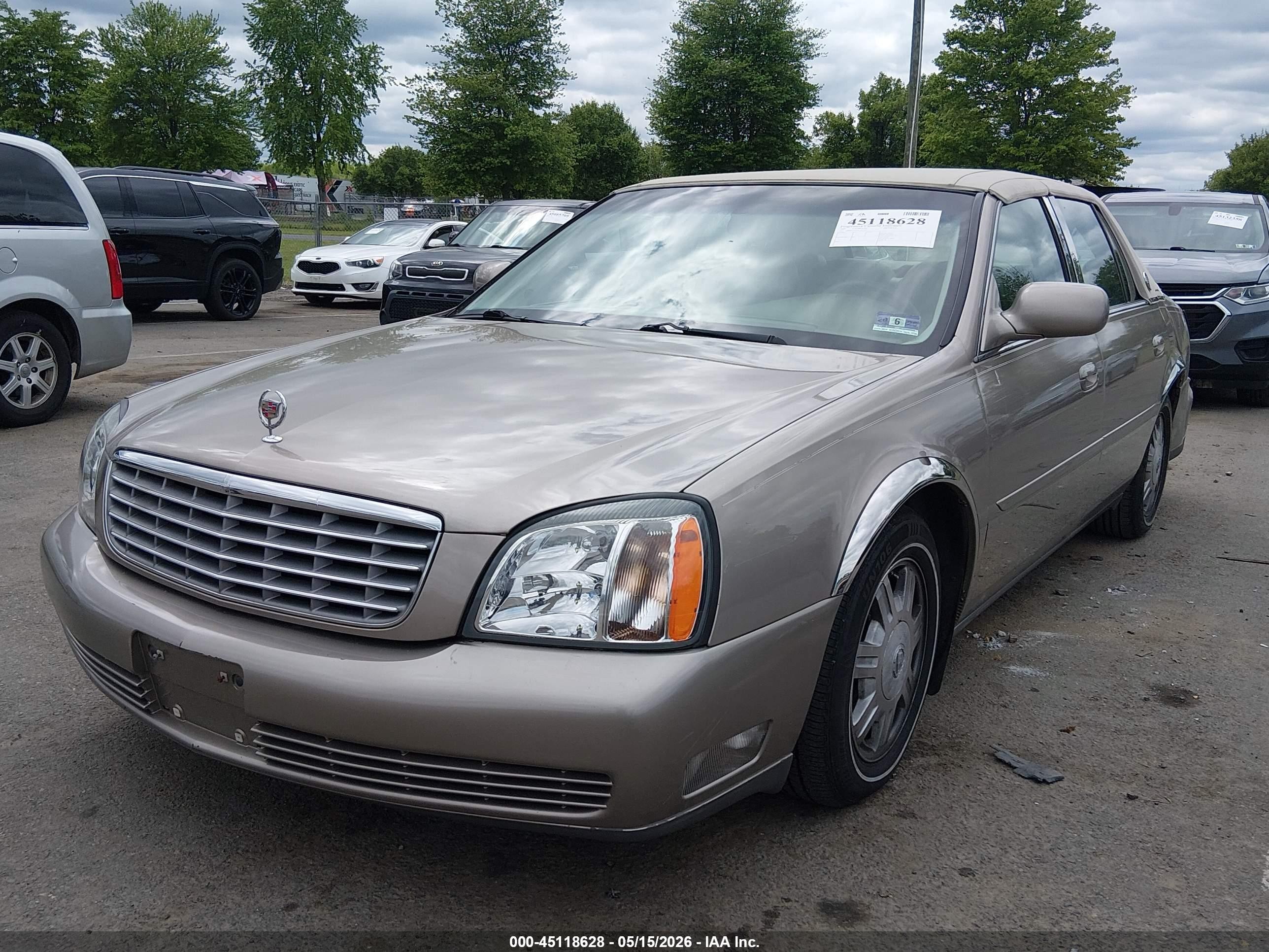2004 Cadillac Deville Standard Tan vin: 1G6KD54YX4U131285