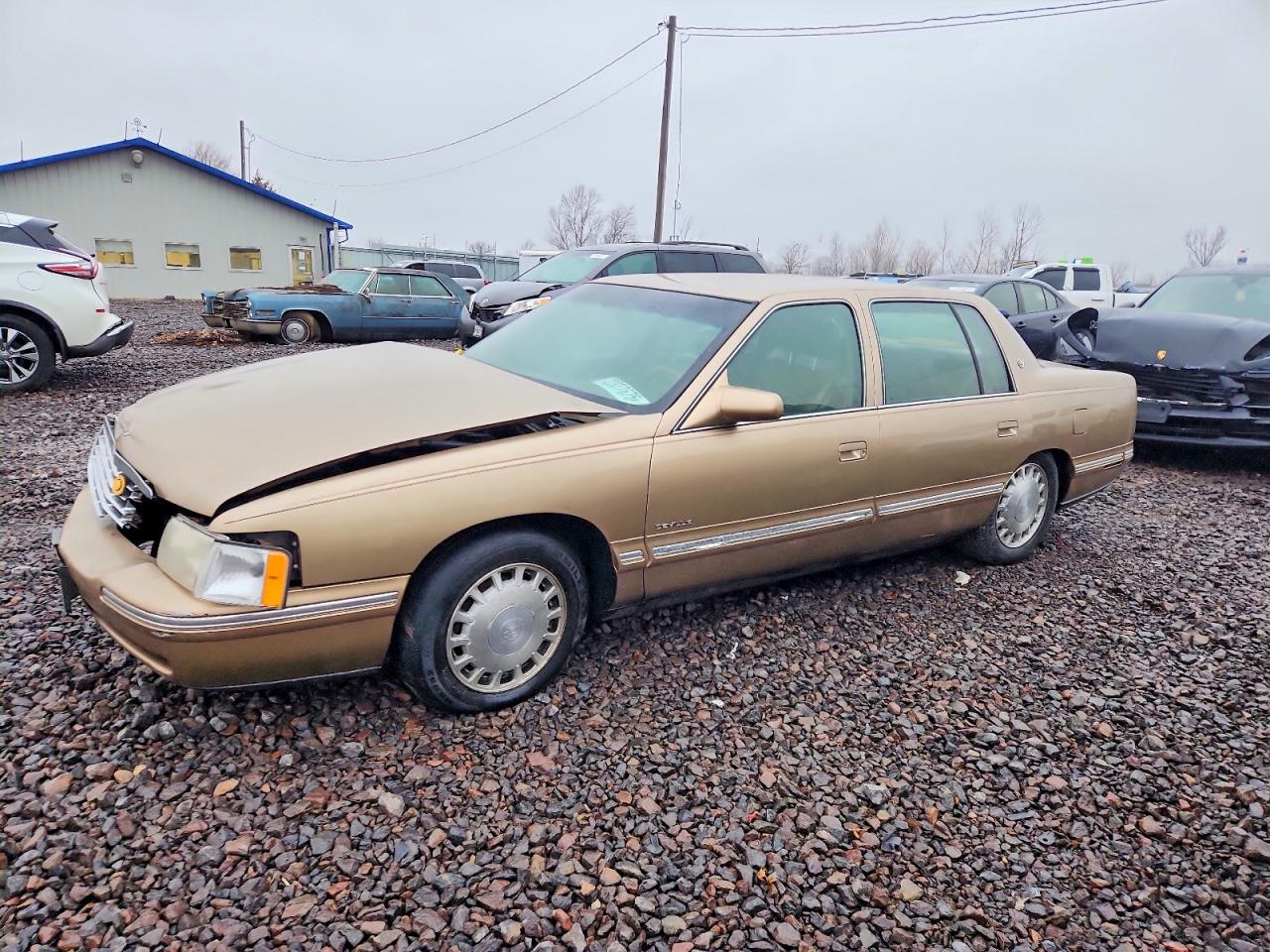 1998 Cadillac Deville Tan vin: 1G6KD54YXWU733378
