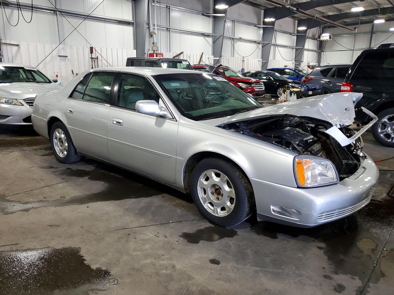 2000 Cadillac Deville Silver vin: 1G6KD54YXYU260245
