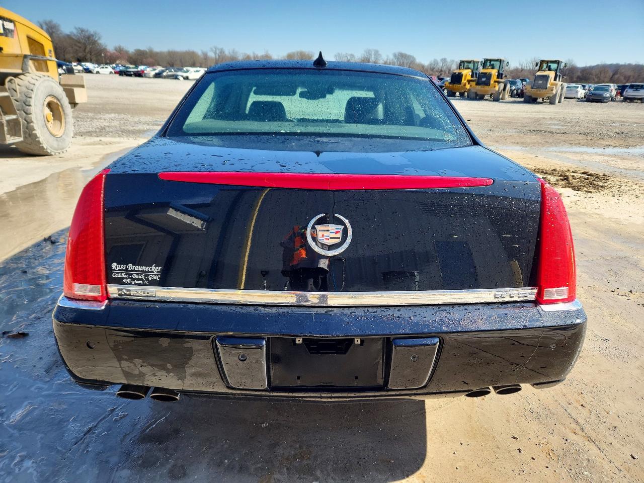 2009 Cadillac Dts Black vin: 1G6KD57929U115206