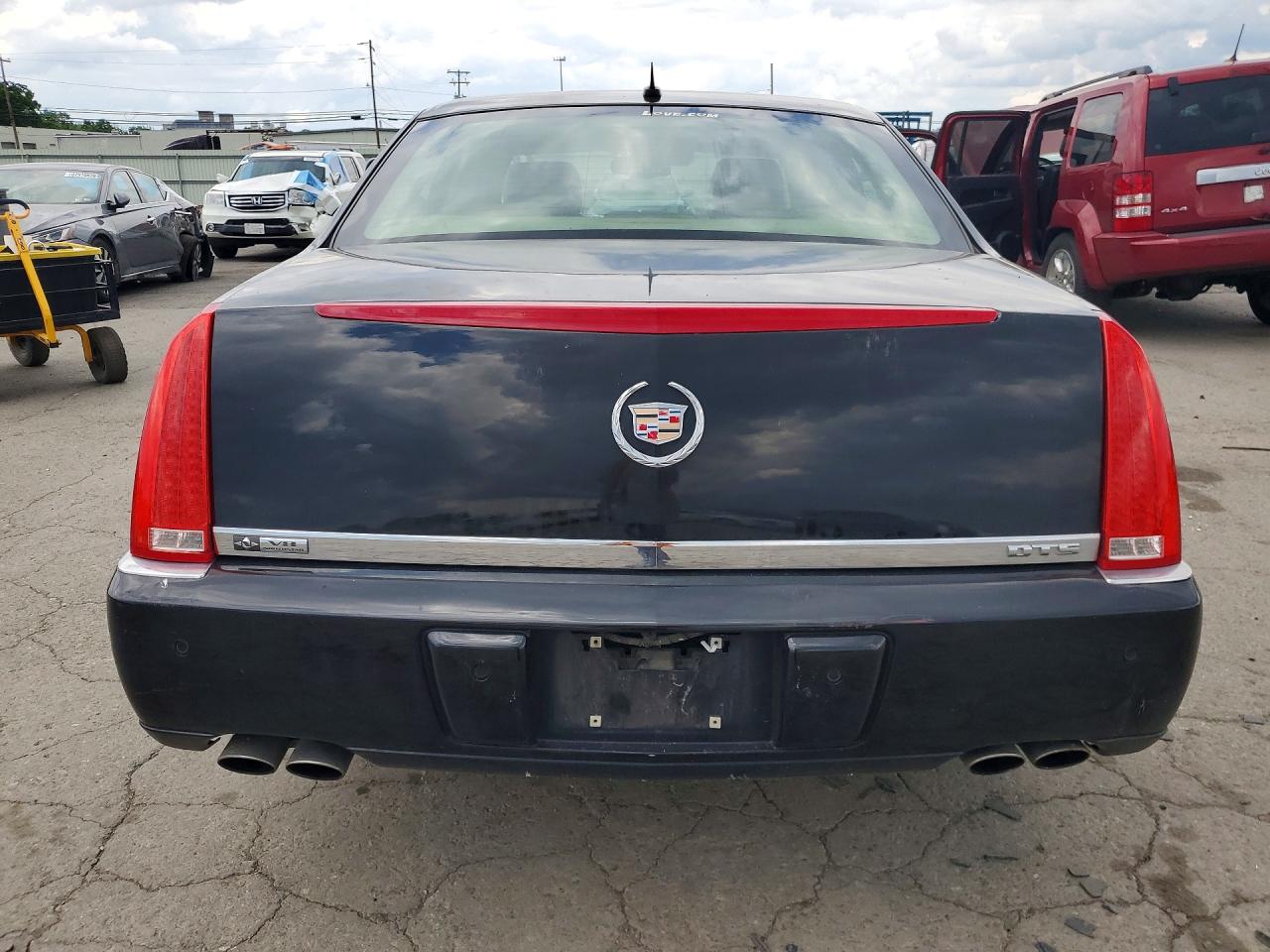 2008 Cadillac Dts Black vin: 1G6KD57978U111666