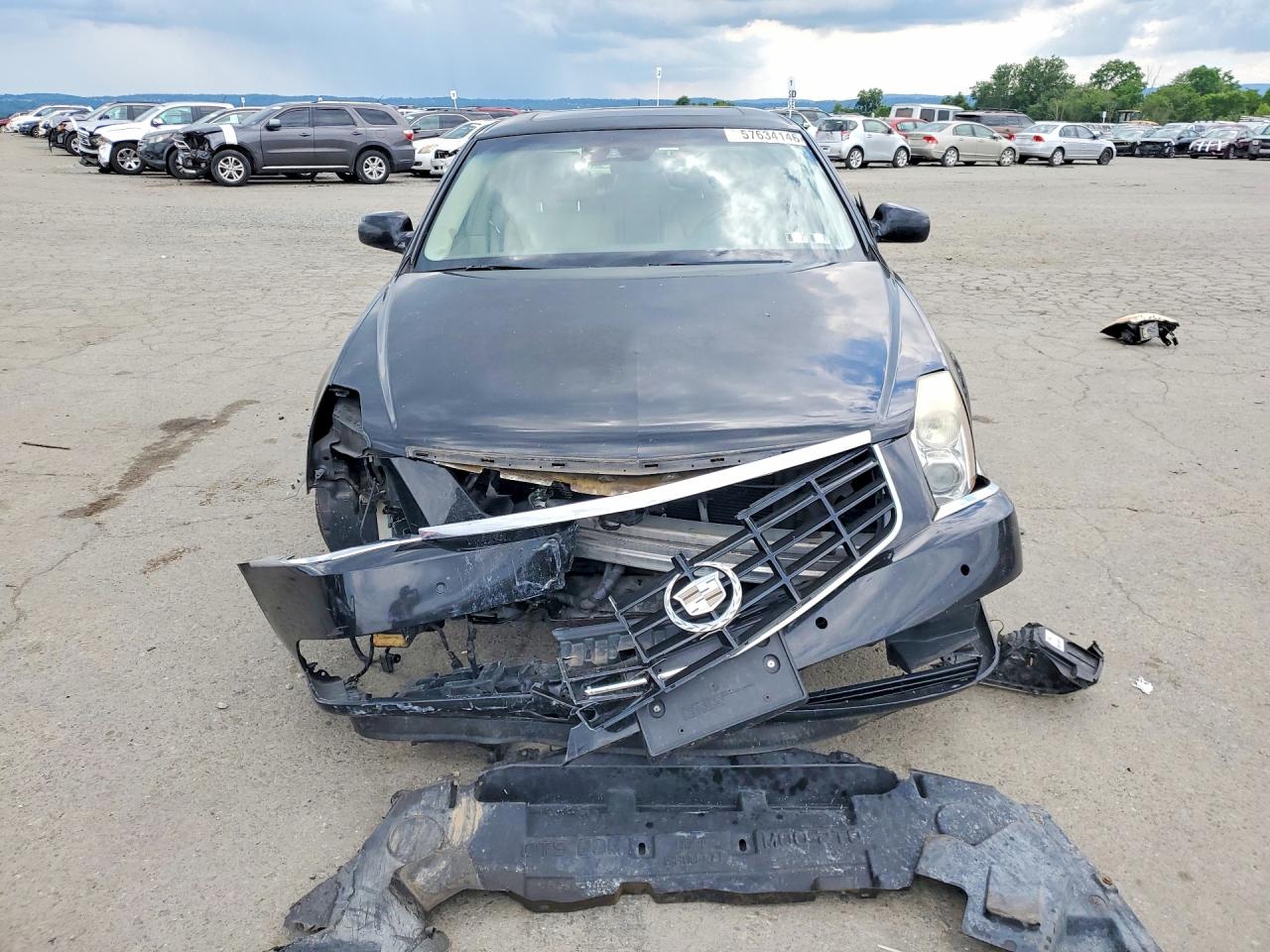 2008 Cadillac Dts Black vin: 1G6KD57978U111666