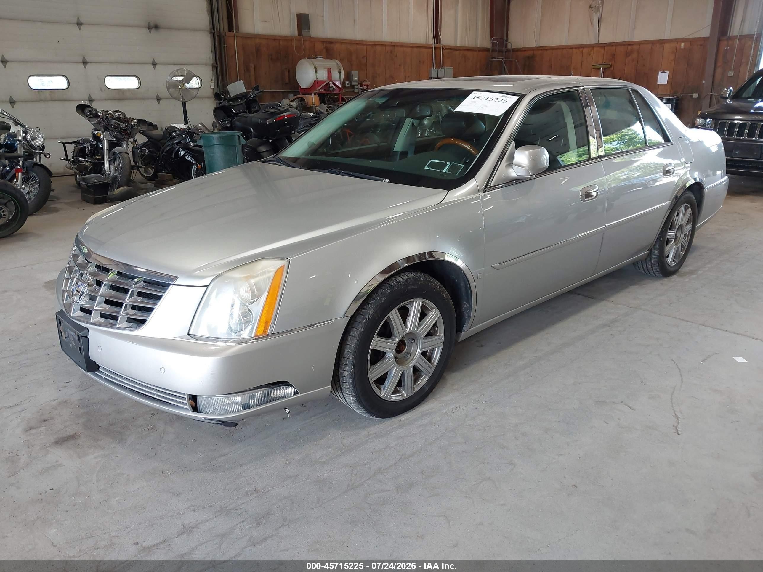 2008 Cadillac Dts 1se Silver vin: 1G6KD57978U144604