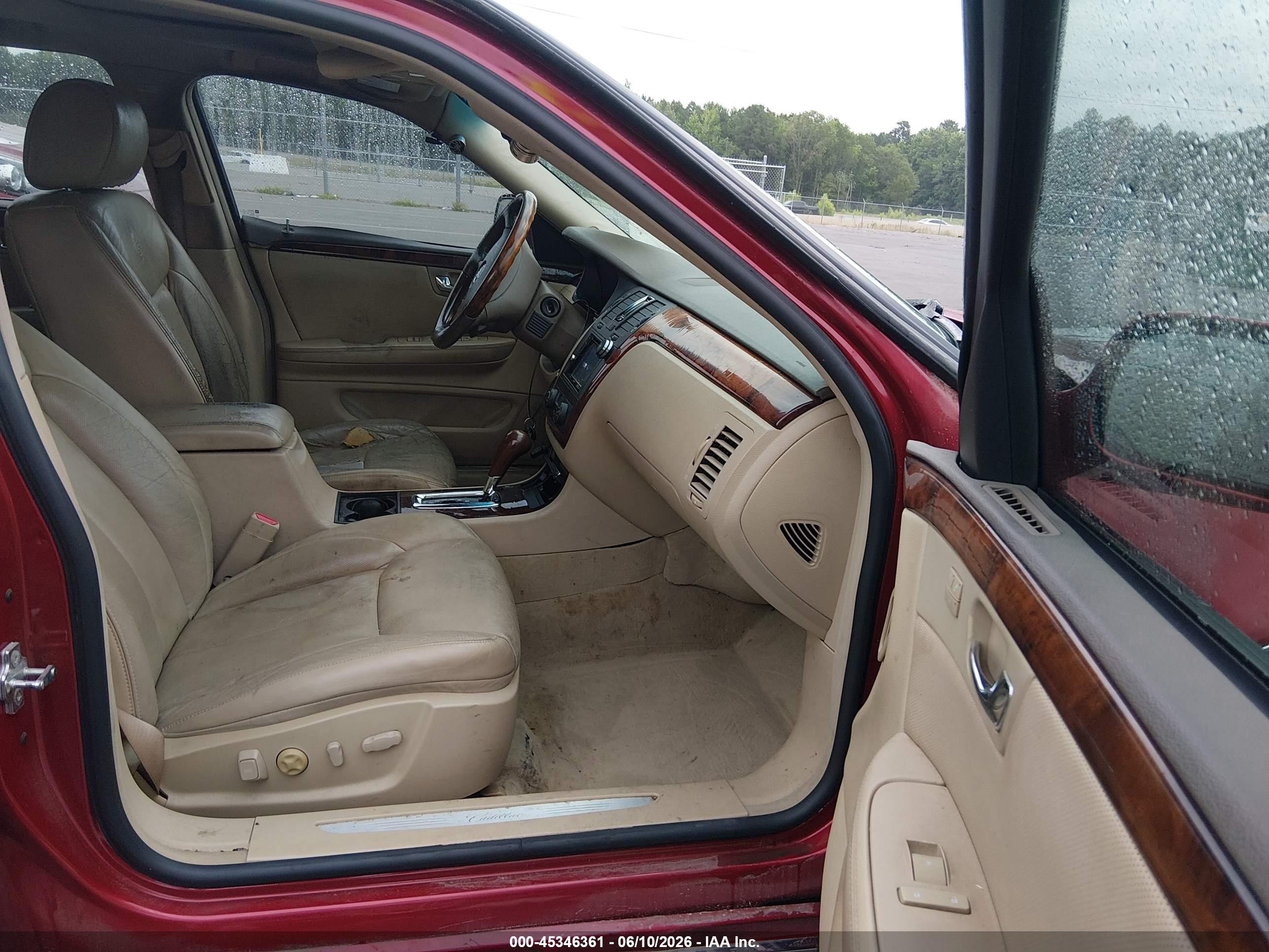 2006 Cadillac Dts 1se Red vin: 1G6KD57986U178676