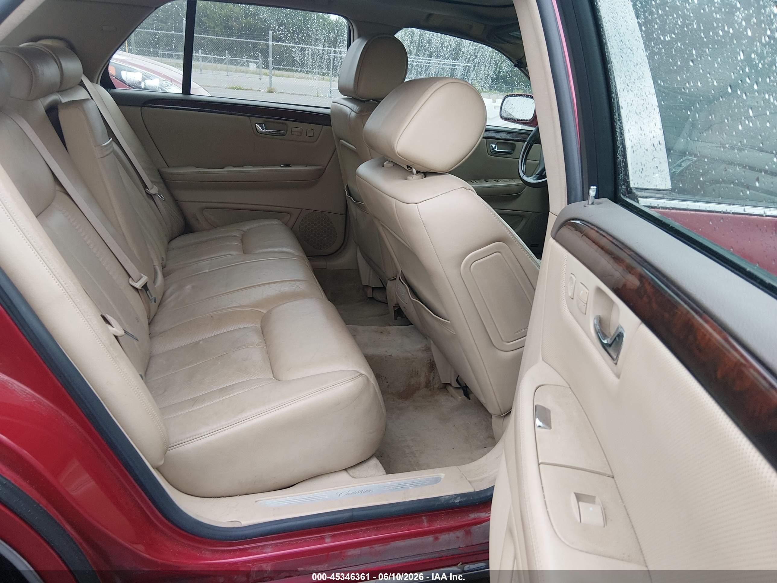 2006 Cadillac Dts 1se Red vin: 1G6KD57986U178676