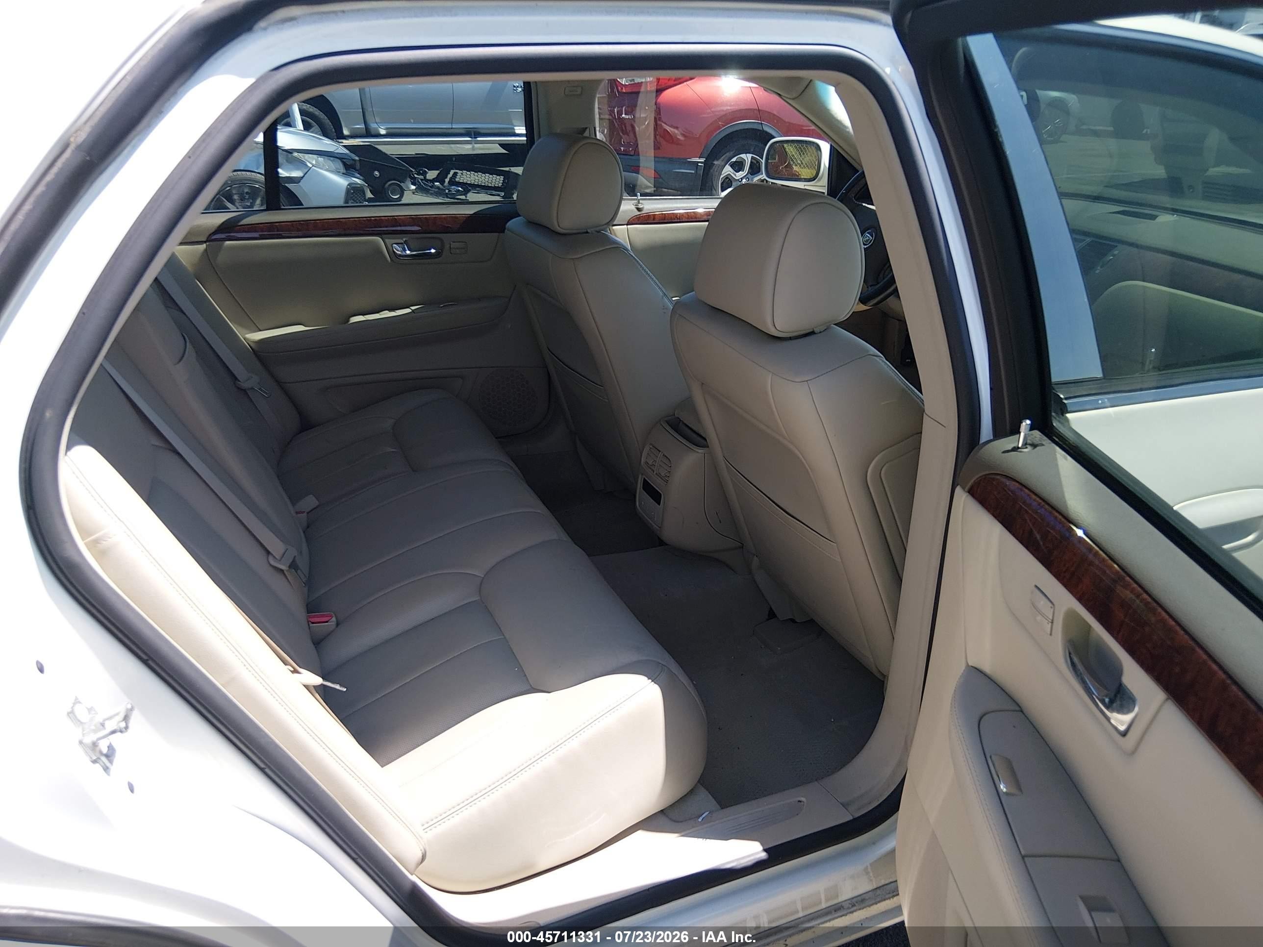 2006 Cadillac Dts 1sb White vin: 1G6KD57Y06U118852