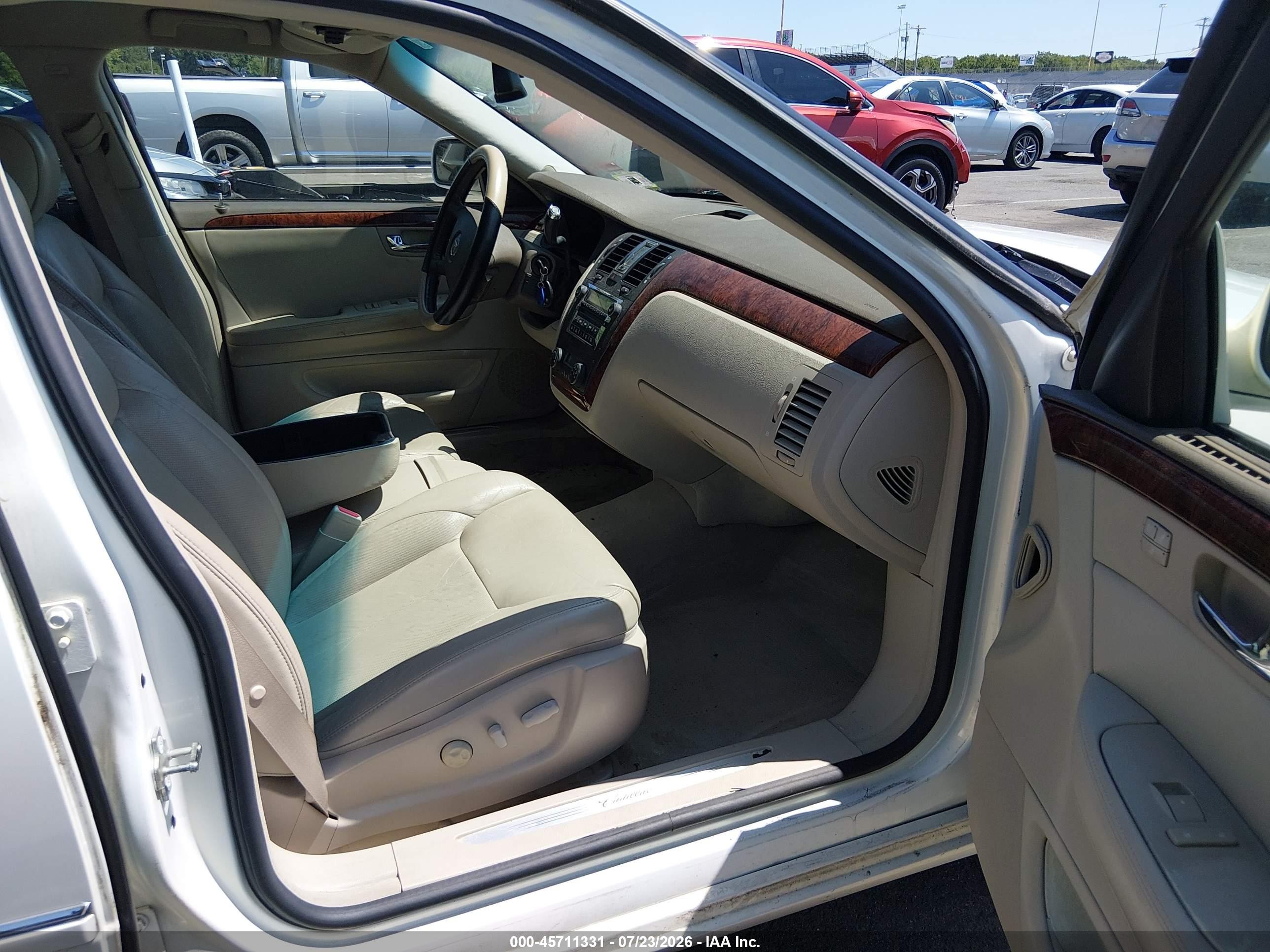 2006 Cadillac Dts 1sb White vin: 1G6KD57Y06U118852
