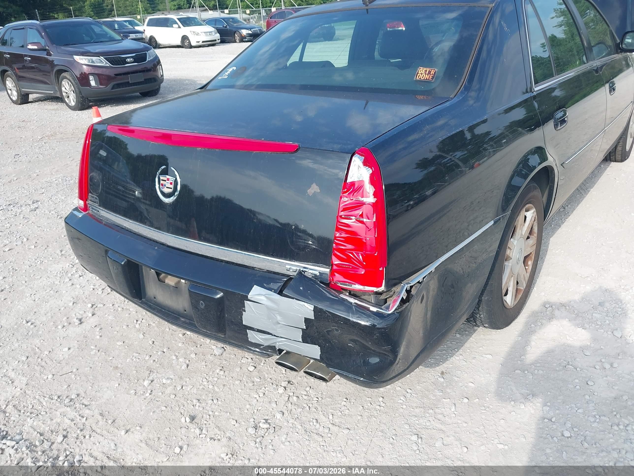 2006 Cadillac Dts 1sb Black vin: 1G6KD57Y06U156405