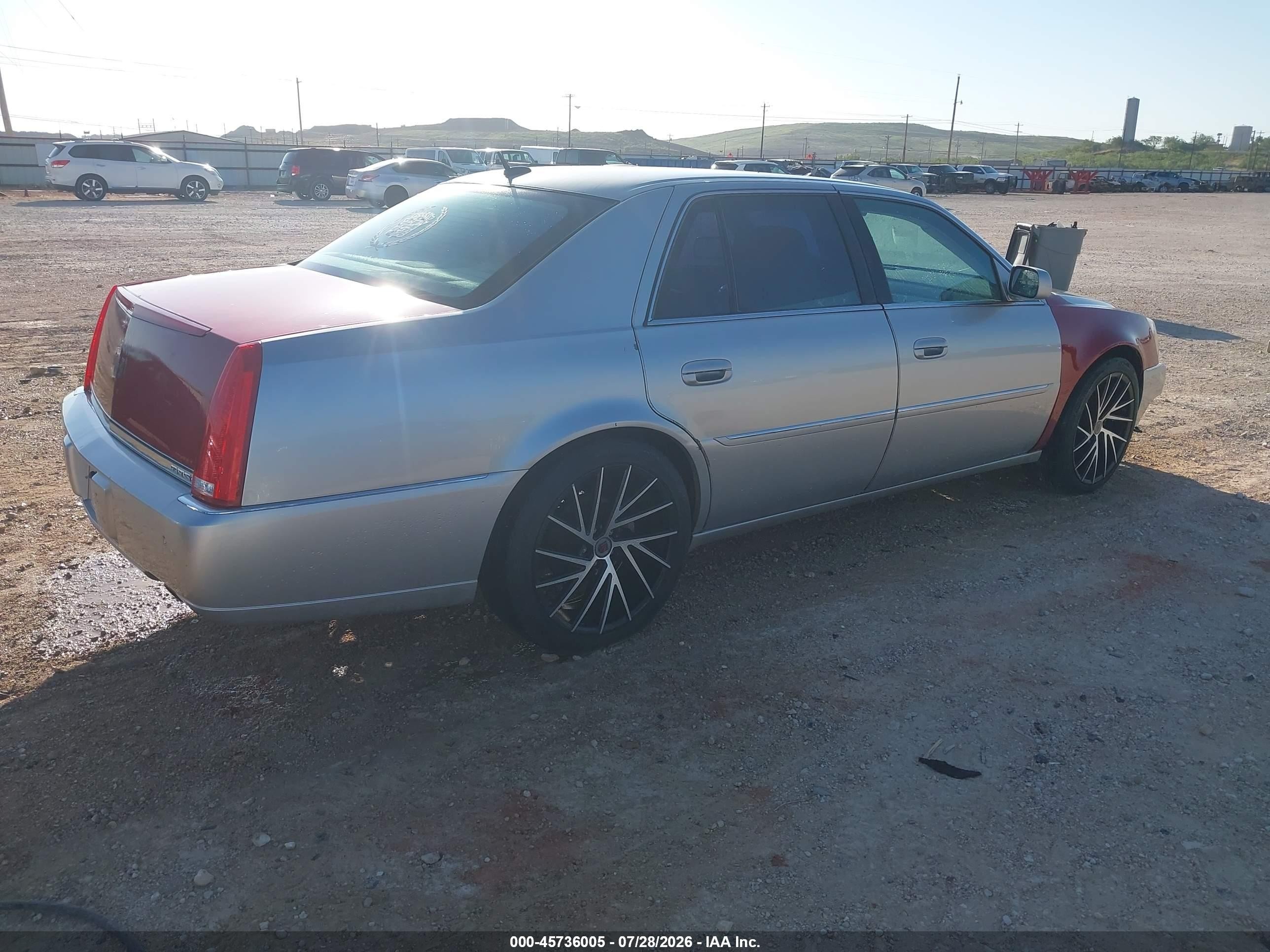 2007 Cadillac Dts Luxury Ii Silver vin: 1G6KD57Y07U223053