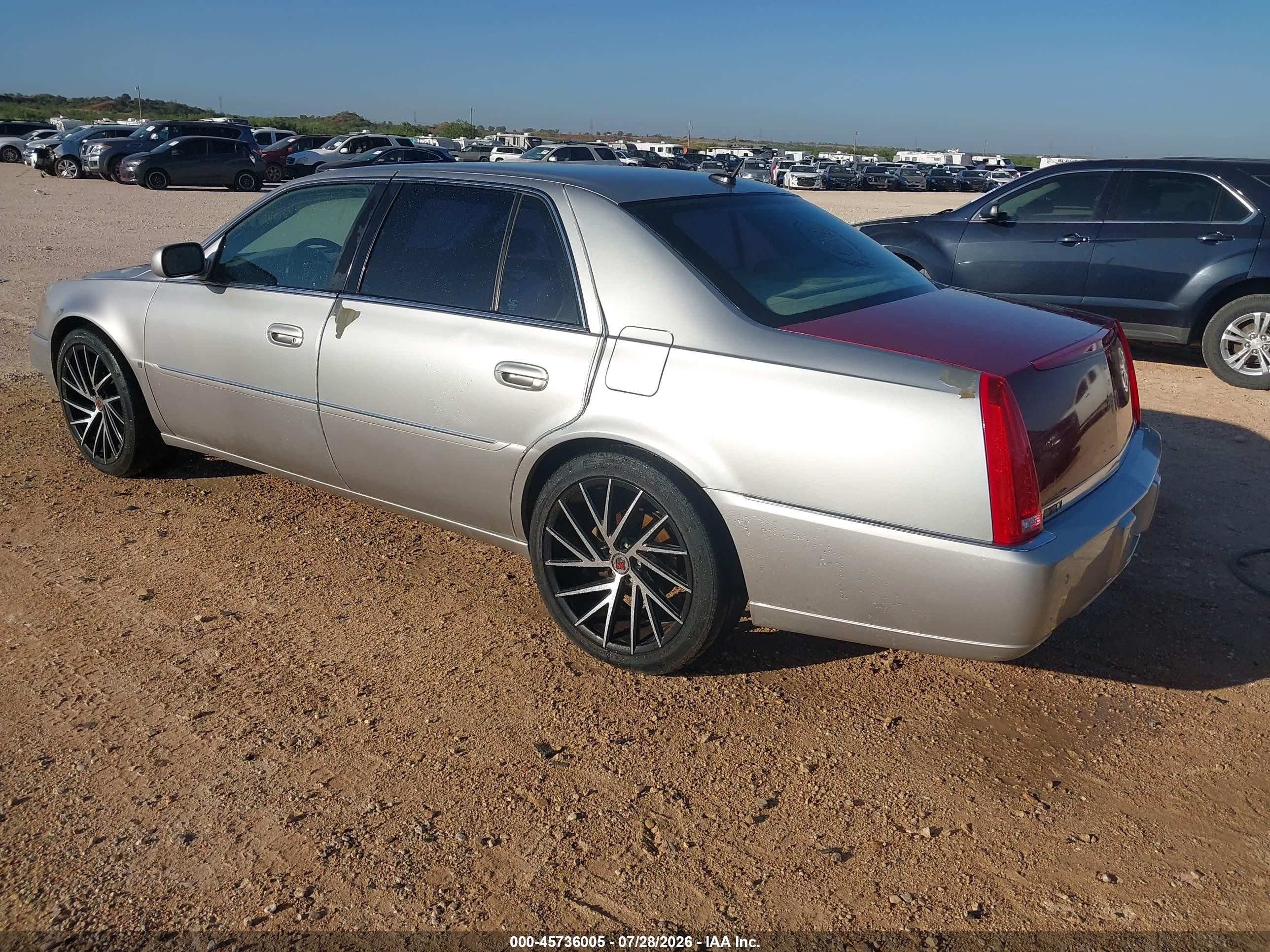 2007 Cadillac Dts Luxury Ii Silver vin: 1G6KD57Y07U223053