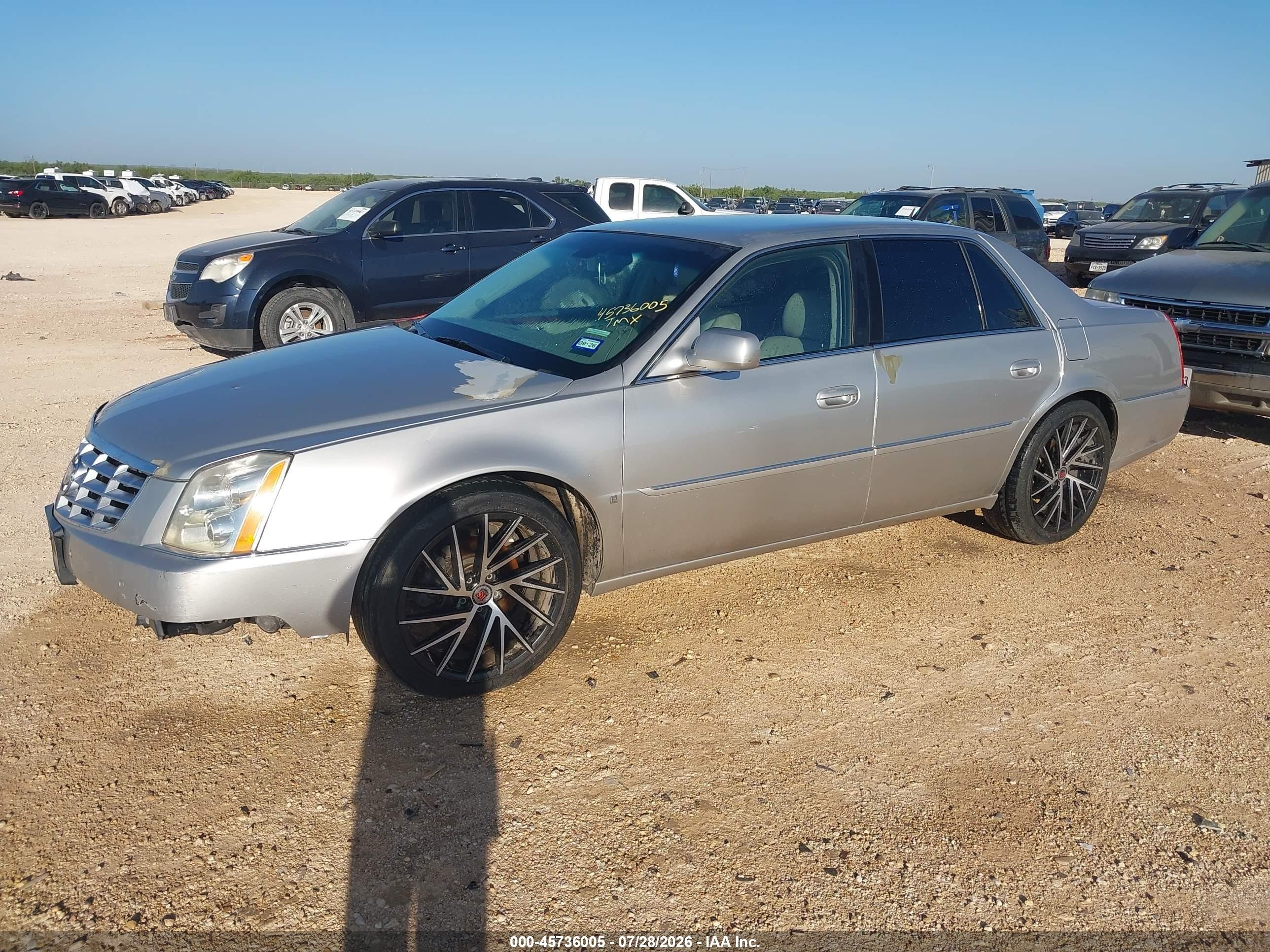 2007 Cadillac Dts Luxury Ii Silver vin: 1G6KD57Y07U223053