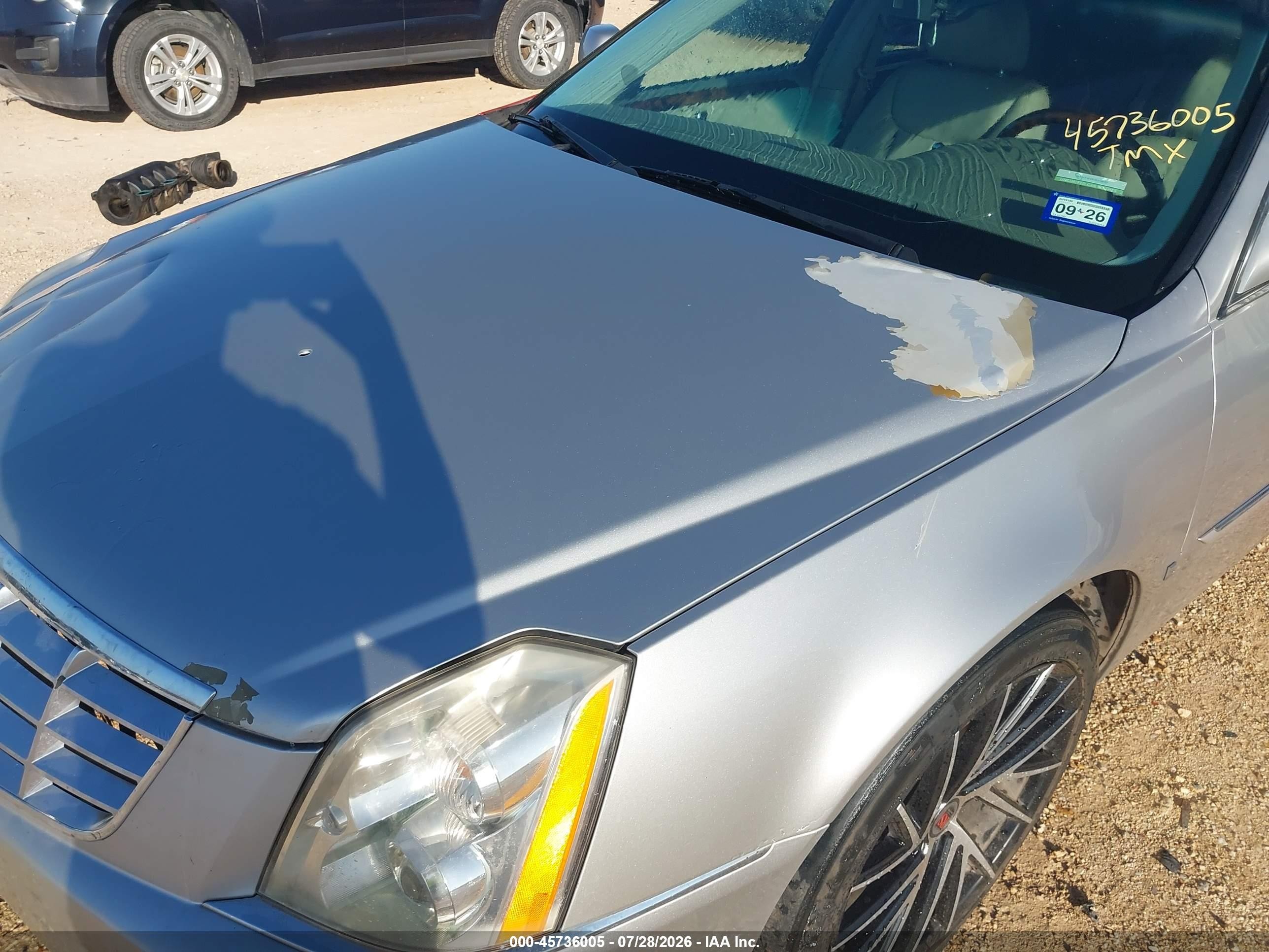 2007 Cadillac Dts Luxury Ii Silver vin: 1G6KD57Y07U223053