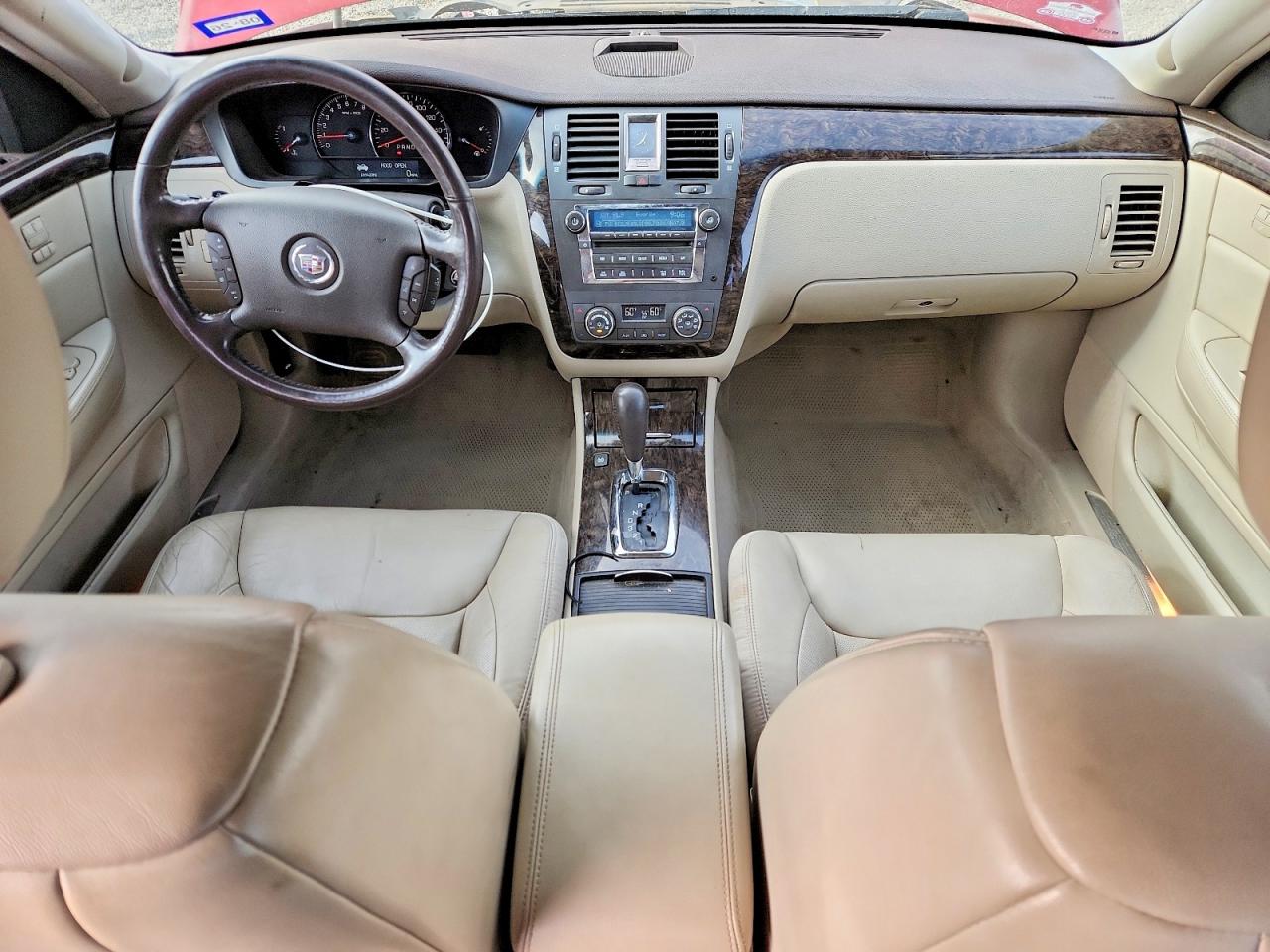 2008 Cadillac Dts Red vin: 1G6KD57Y08U104369