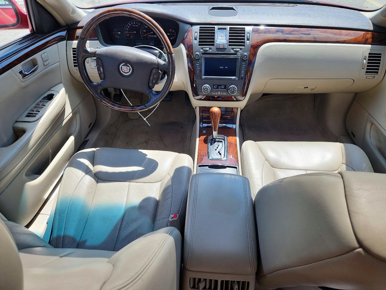 2008 Cadillac Dts Red vin: 1G6KD57Y08U165902