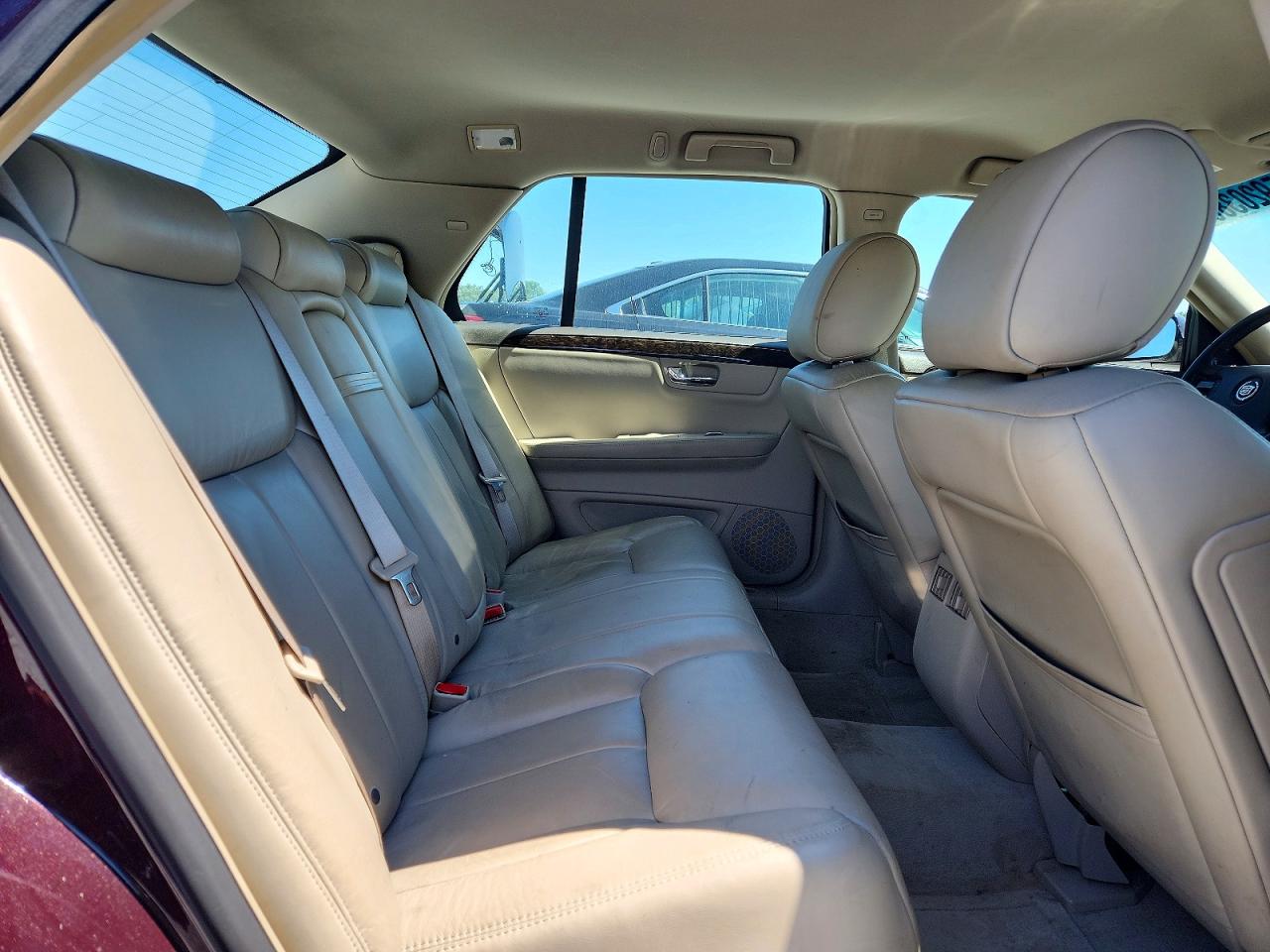 2009 Cadillac Dts Burgundy vin: 1G6KD57Y09U109847