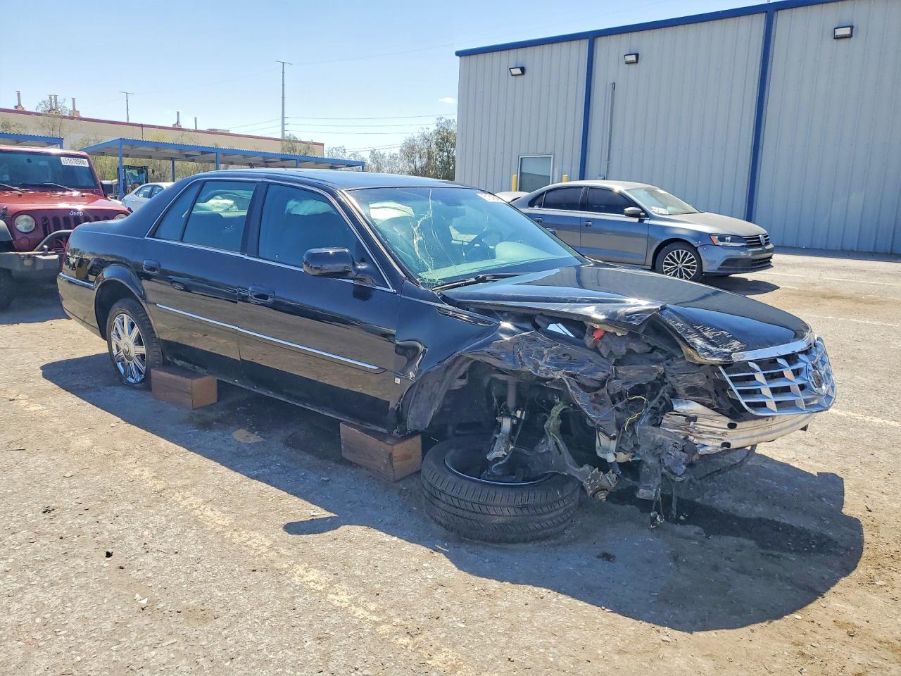 2007 Cadillac Dts Черный vin: 1G6KD57Y17U140280