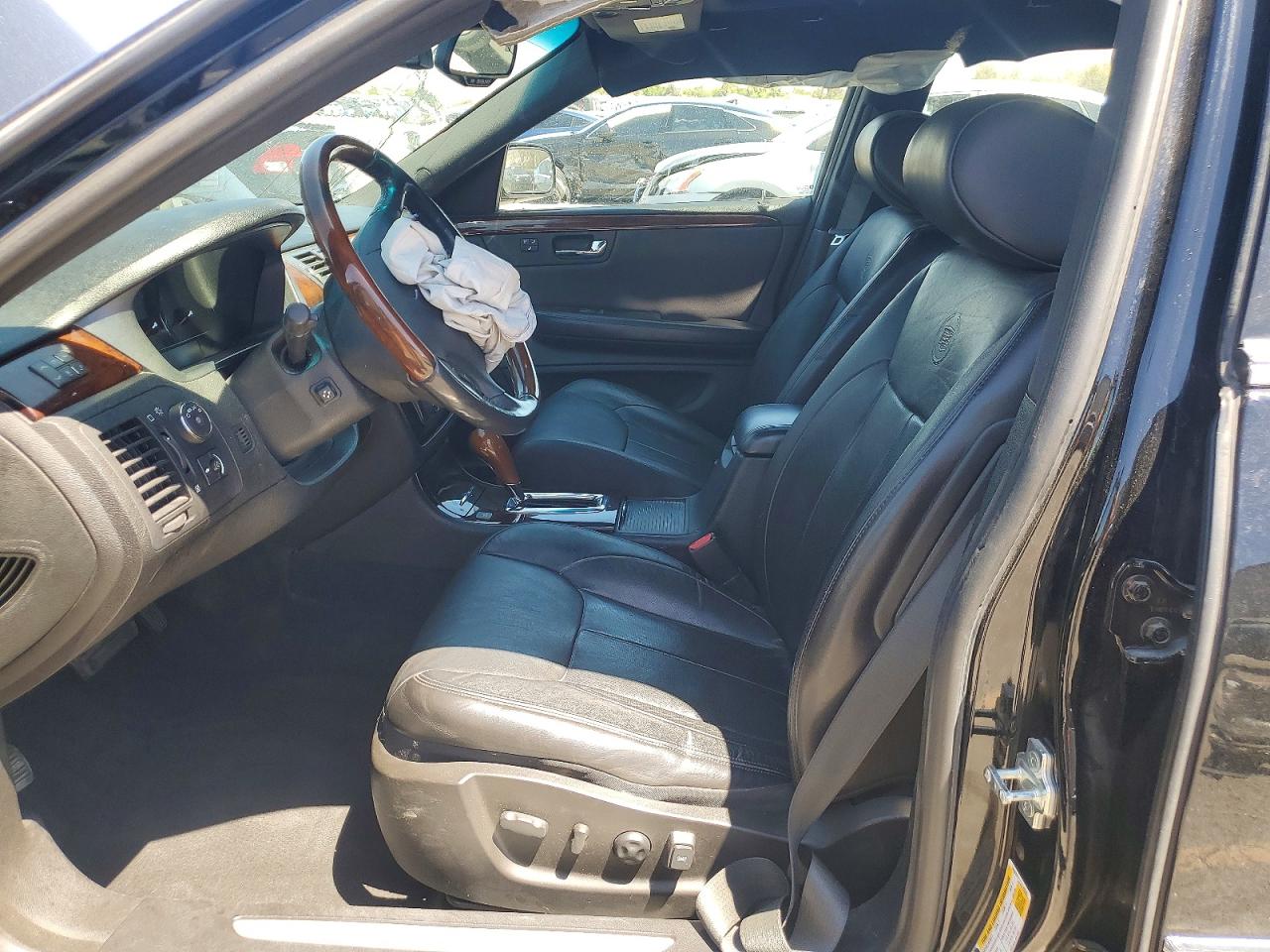 2007 Cadillac Dts Черный vin: 1G6KD57Y17U140280