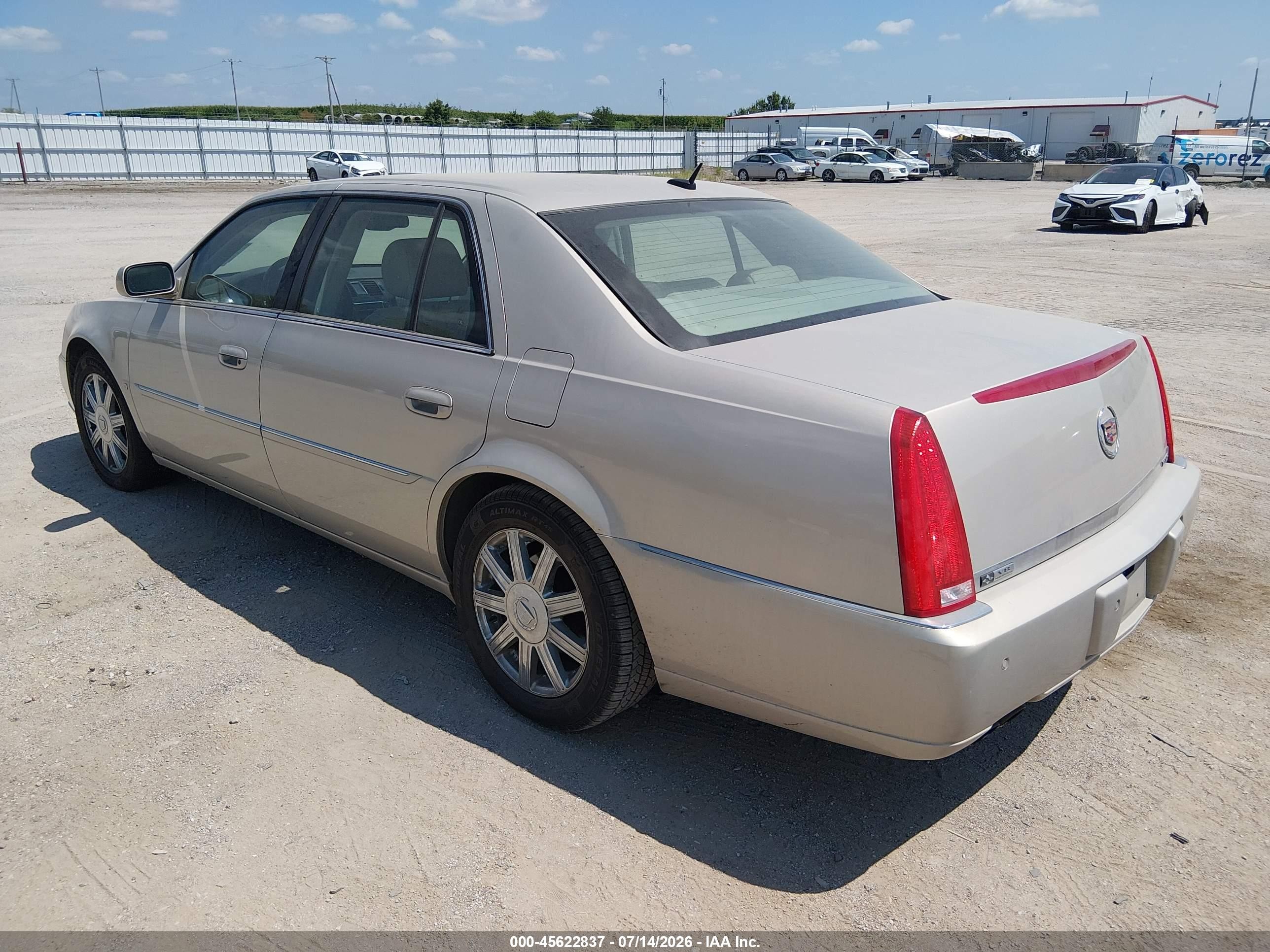 2007 Cadillac Dts Luxury Ii Beige vin: 1G6KD57Y17U183517