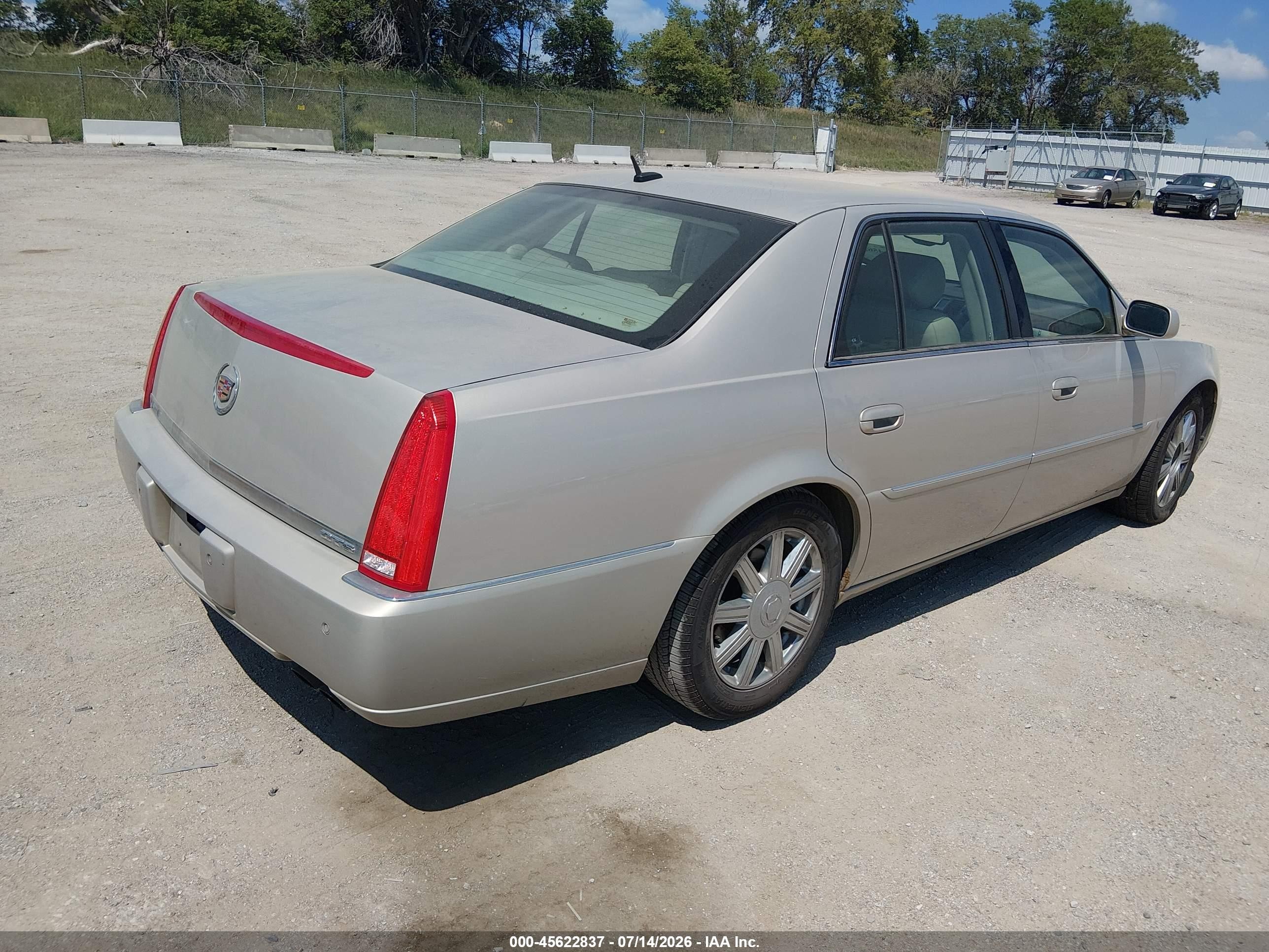 2007 Cadillac Dts Luxury Ii Beige vin: 1G6KD57Y17U183517