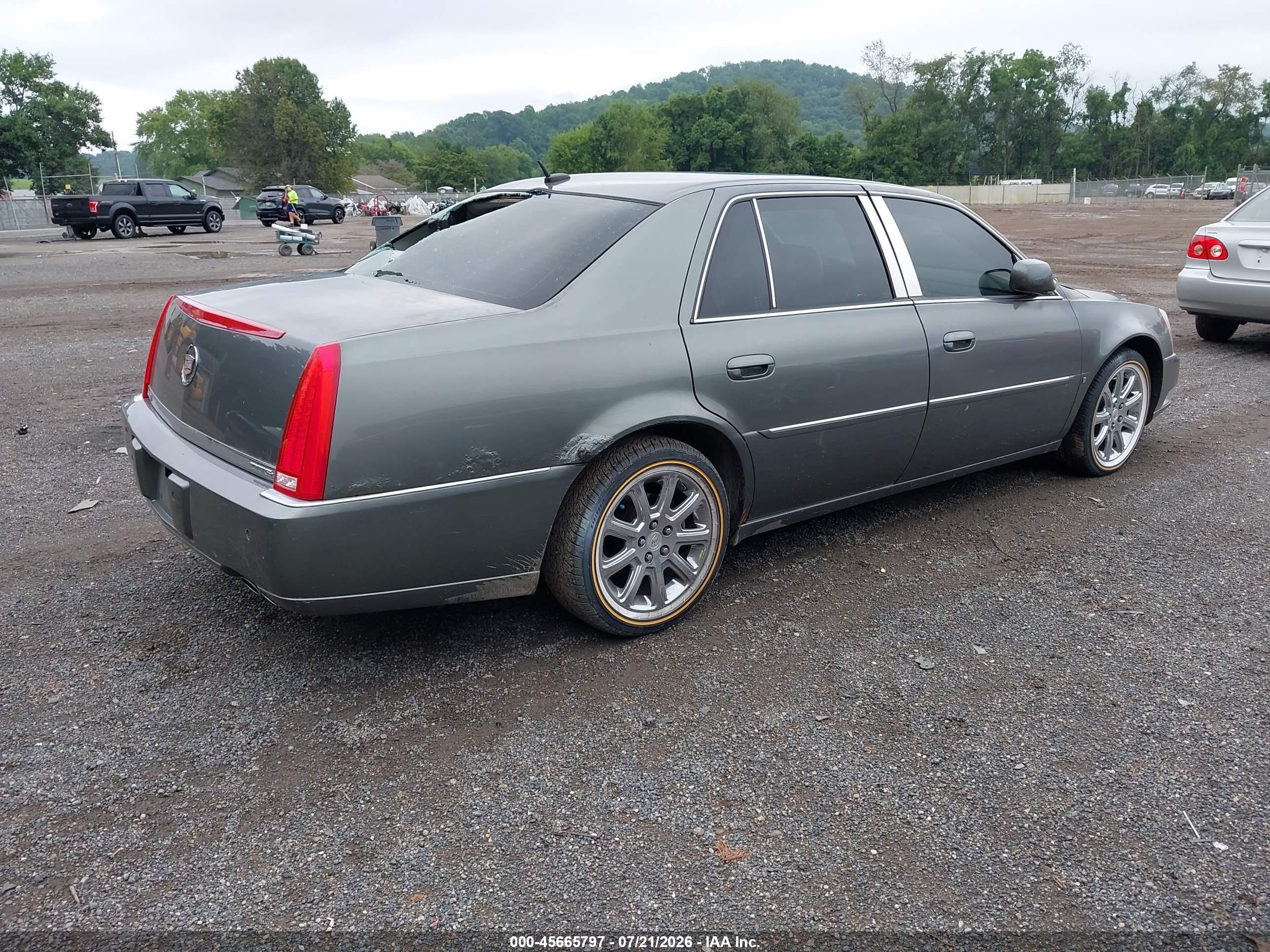 2008 Cadillac Dts 1sc Green vin: 1G6KD57Y18U103389