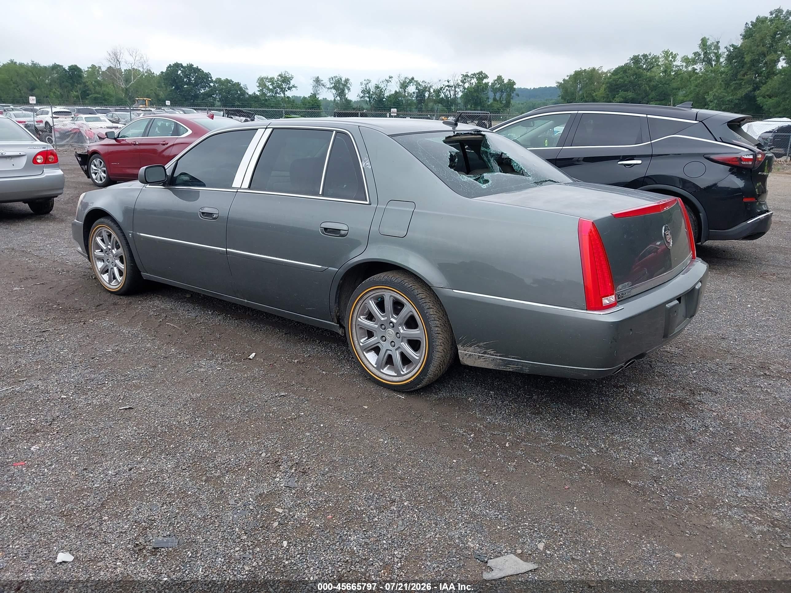 2008 Cadillac Dts 1sc Green vin: 1G6KD57Y18U103389