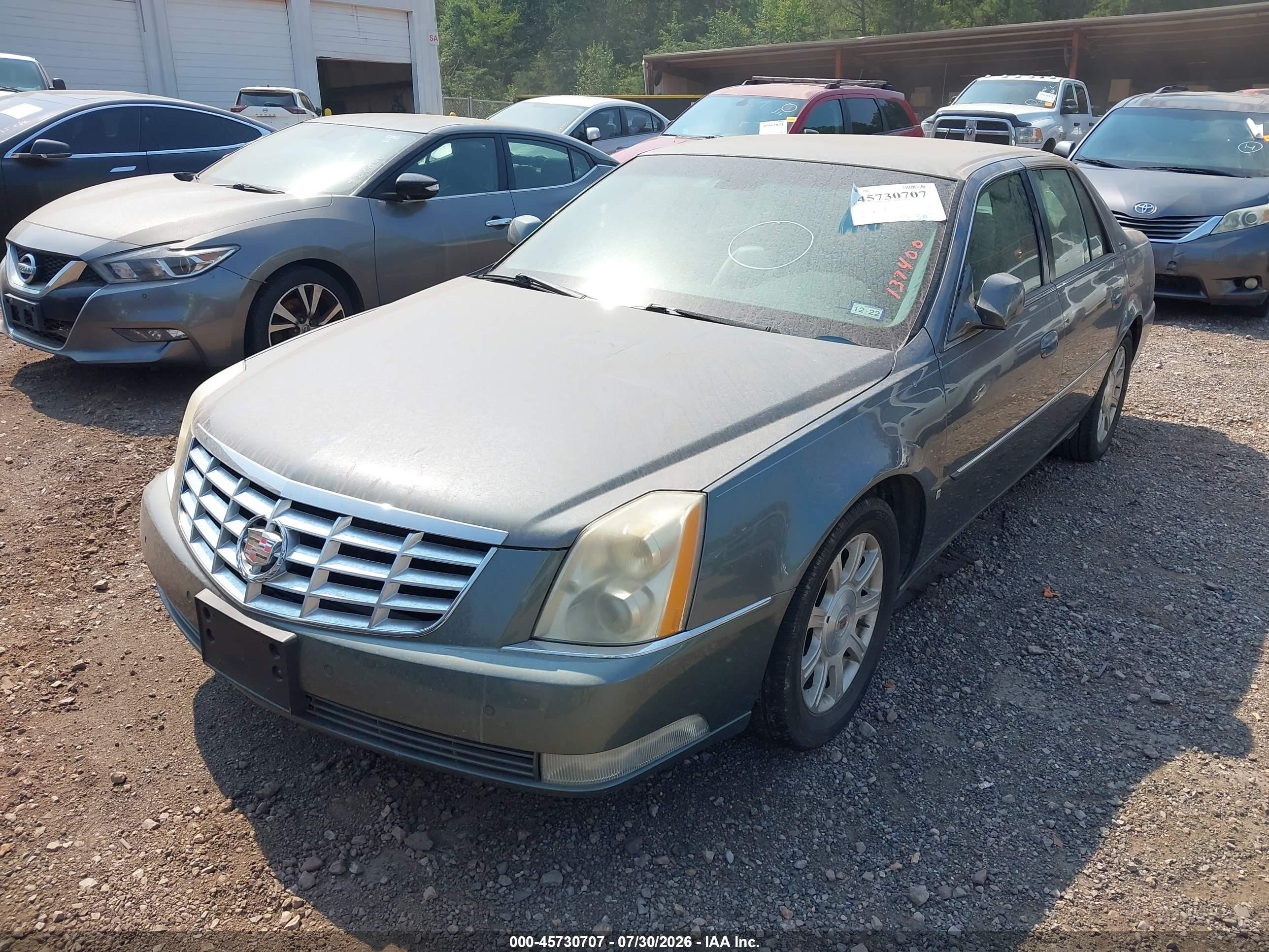 2008 Cadillac Dts 1sb Gray vin: 1G6KD57Y18U137400