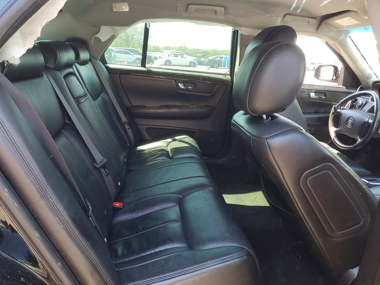 2009 Cadillac Dts Черный vin: 1G6KD57Y19U101871