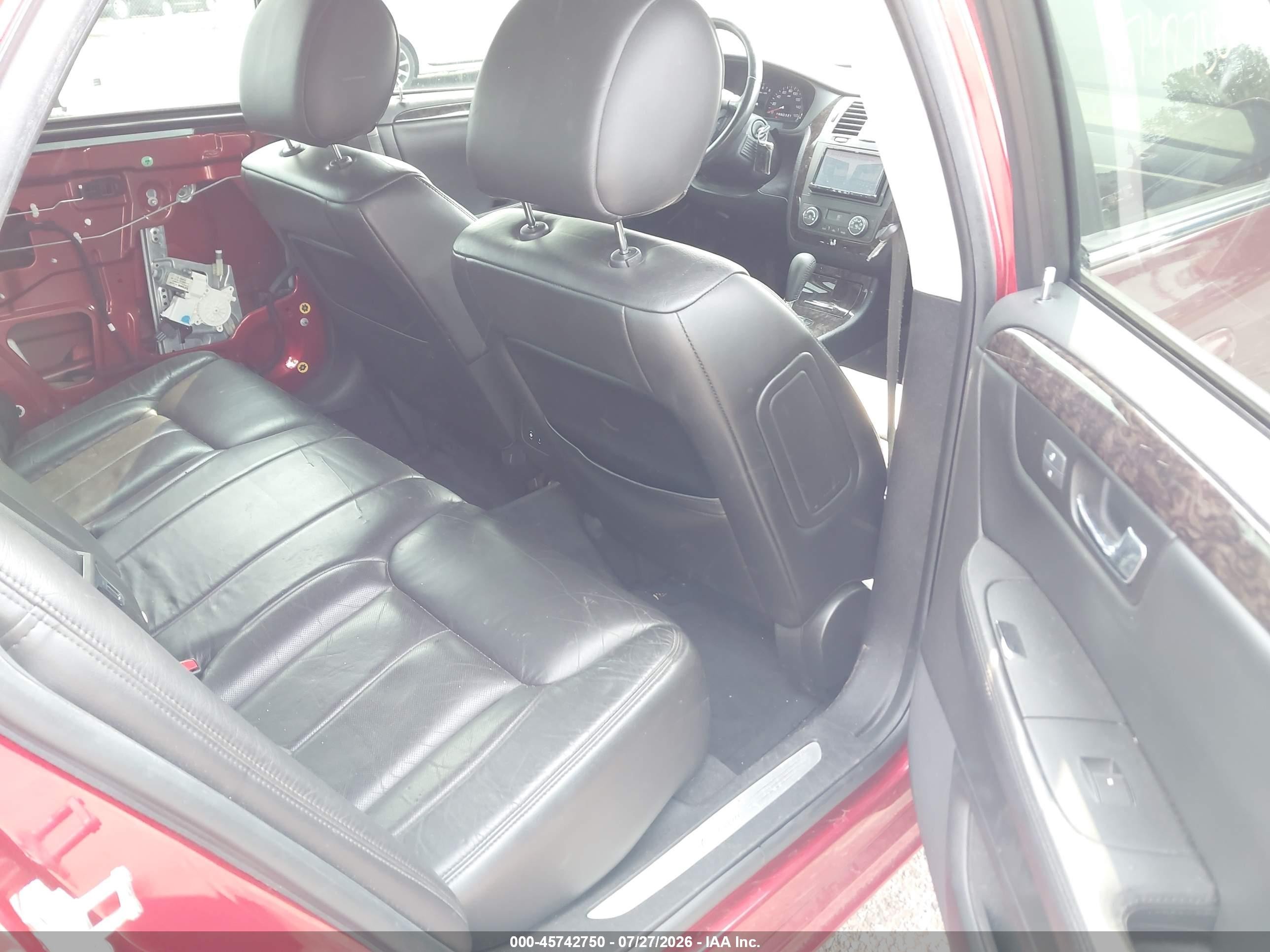 2009 Cadillac Dts 1sc Red vin: 1G6KD57Y19U143683