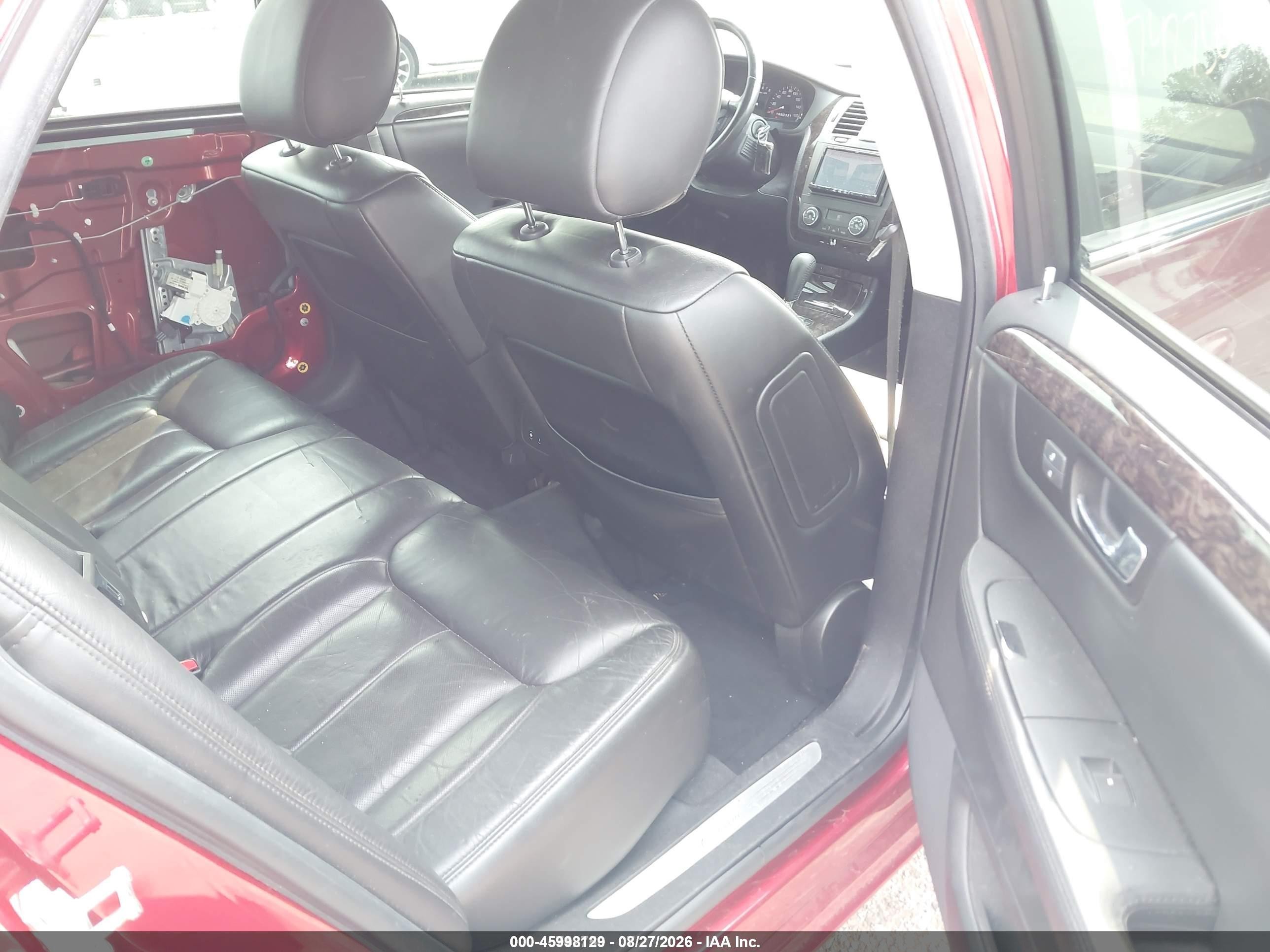 2009 Cadillac Dts 1sc Red vin: 1G6KD57Y19U143683