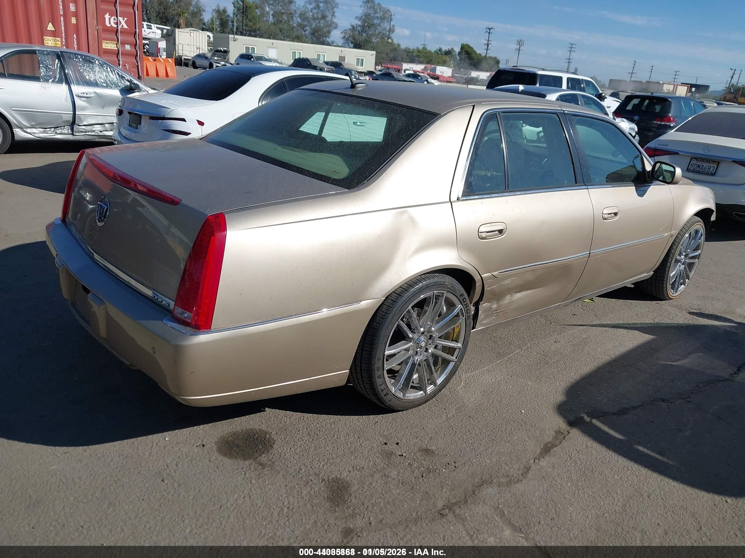 2006 Cadillac Dts Standard Gold vin: 1G6KD57Y26U166403