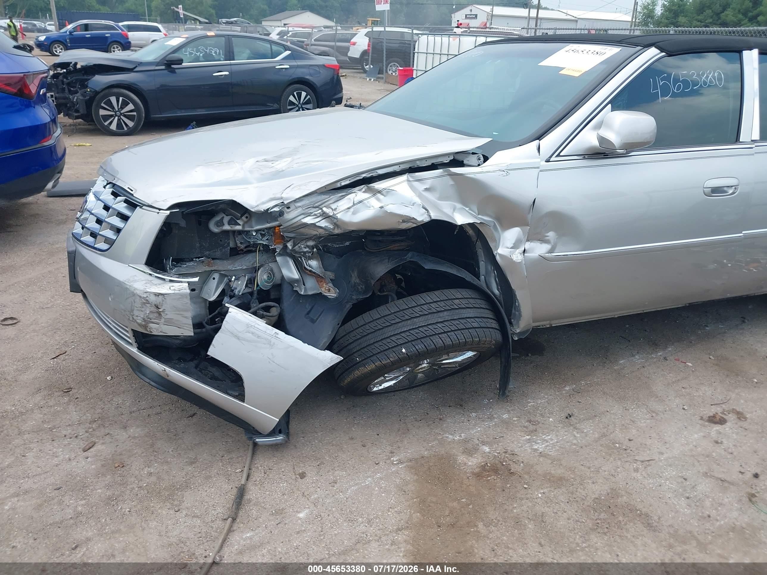 2006 Cadillac Dts 1sb Silver vin: 1G6KD57Y26U207855