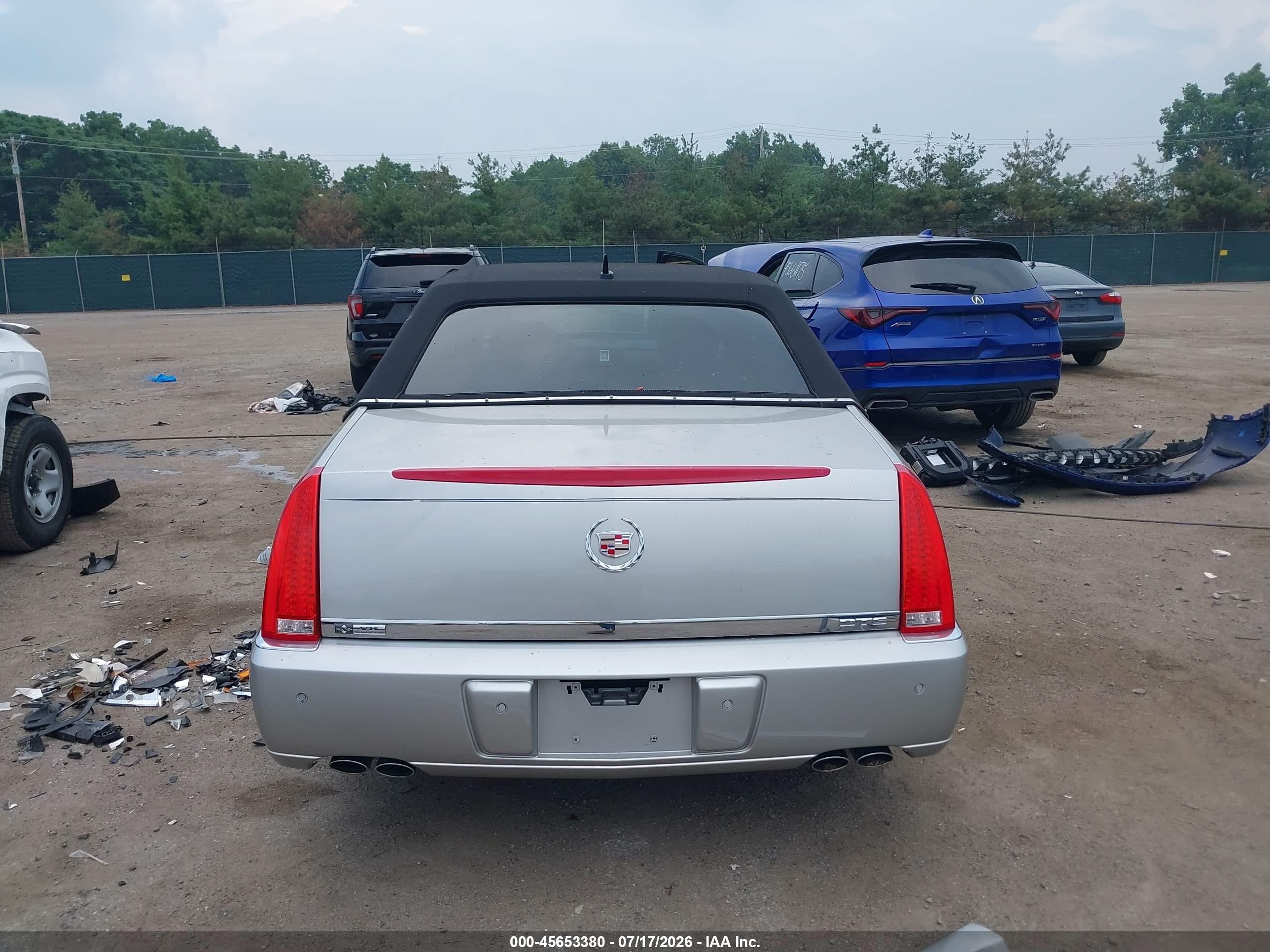 2006 Cadillac Dts 1sb Silver vin: 1G6KD57Y26U207855