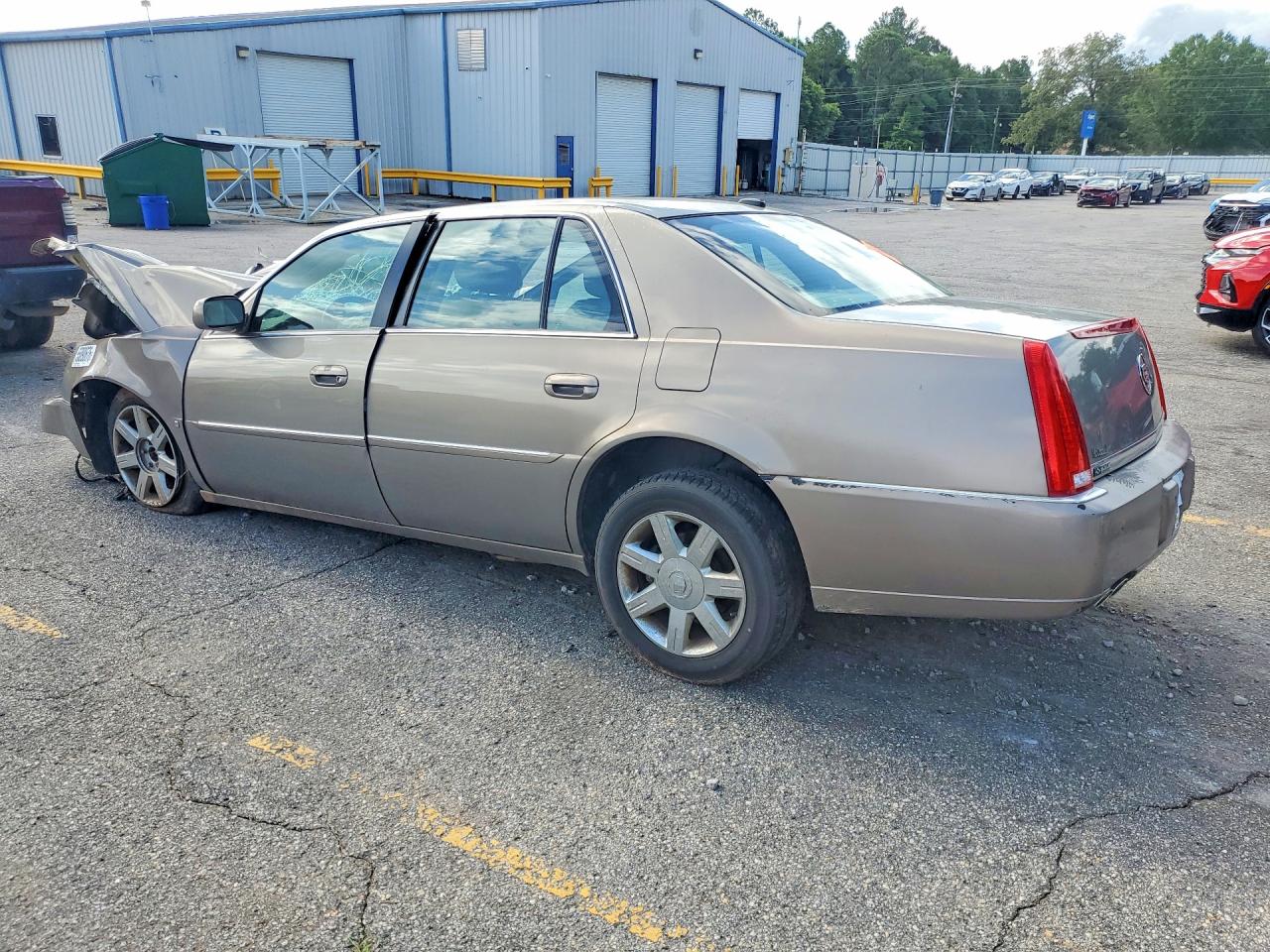 2007 Cadillac Dts Tan vin: 1G6KD57Y27U107319