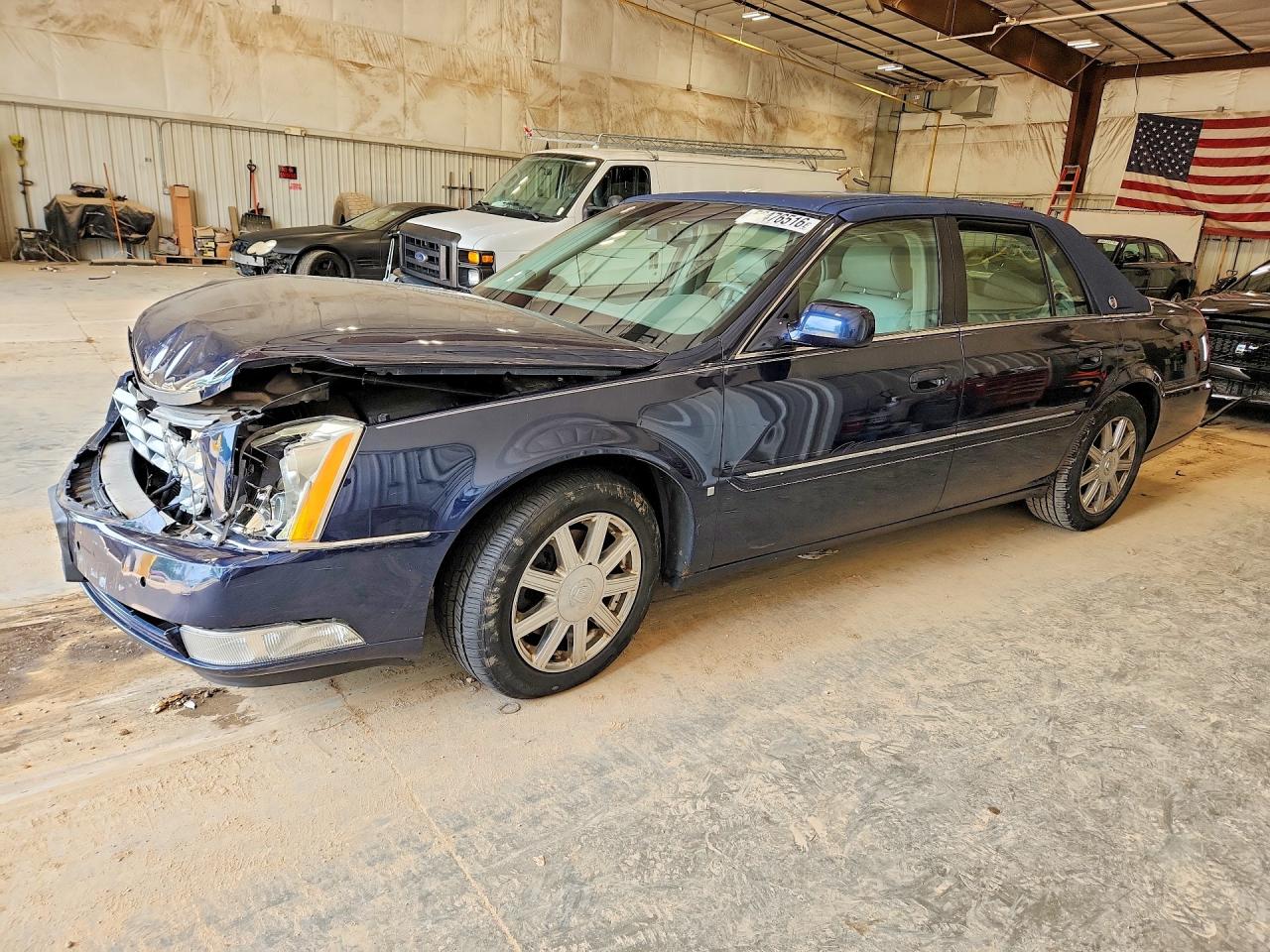 2007 Cadillac Dts Blue vin: 1G6KD57Y27U159341