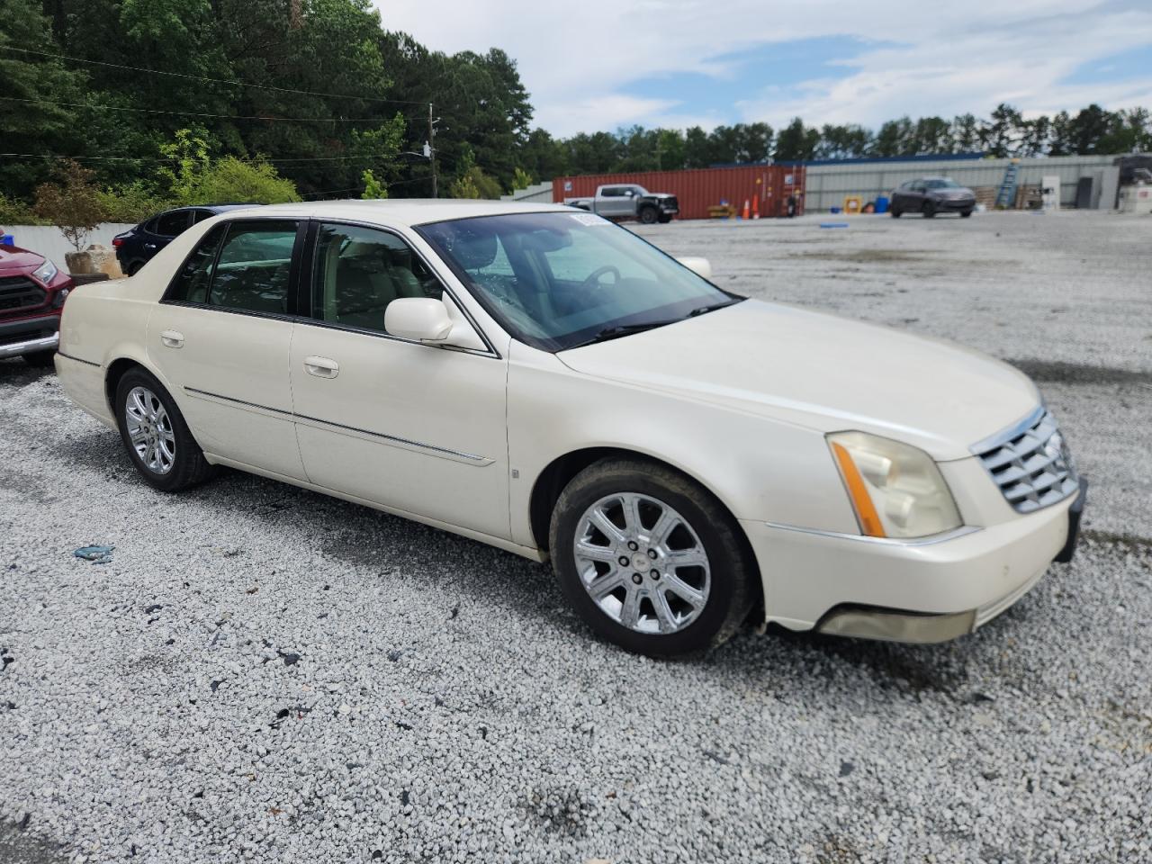2008 Cadillac Dts Beige vin: 1G6KD57Y28U171247