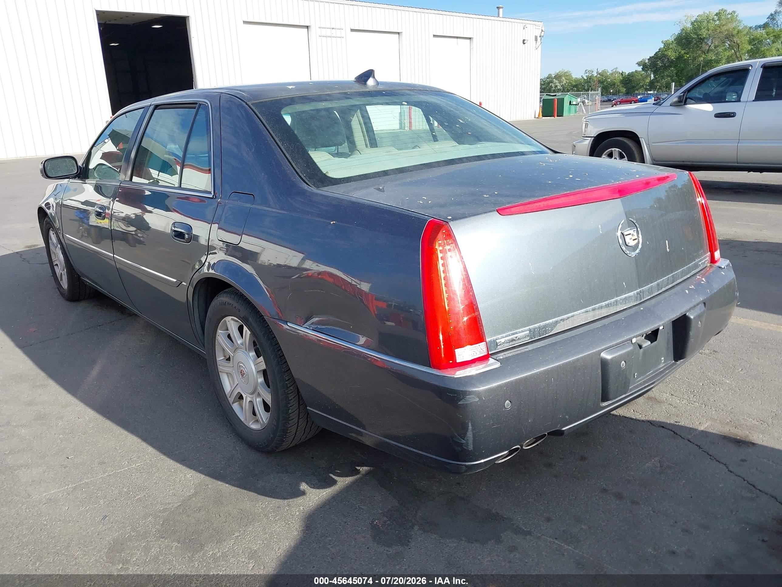 2009 Cadillac Dts 1sc Gray vin: 1G6KD57Y29U149153