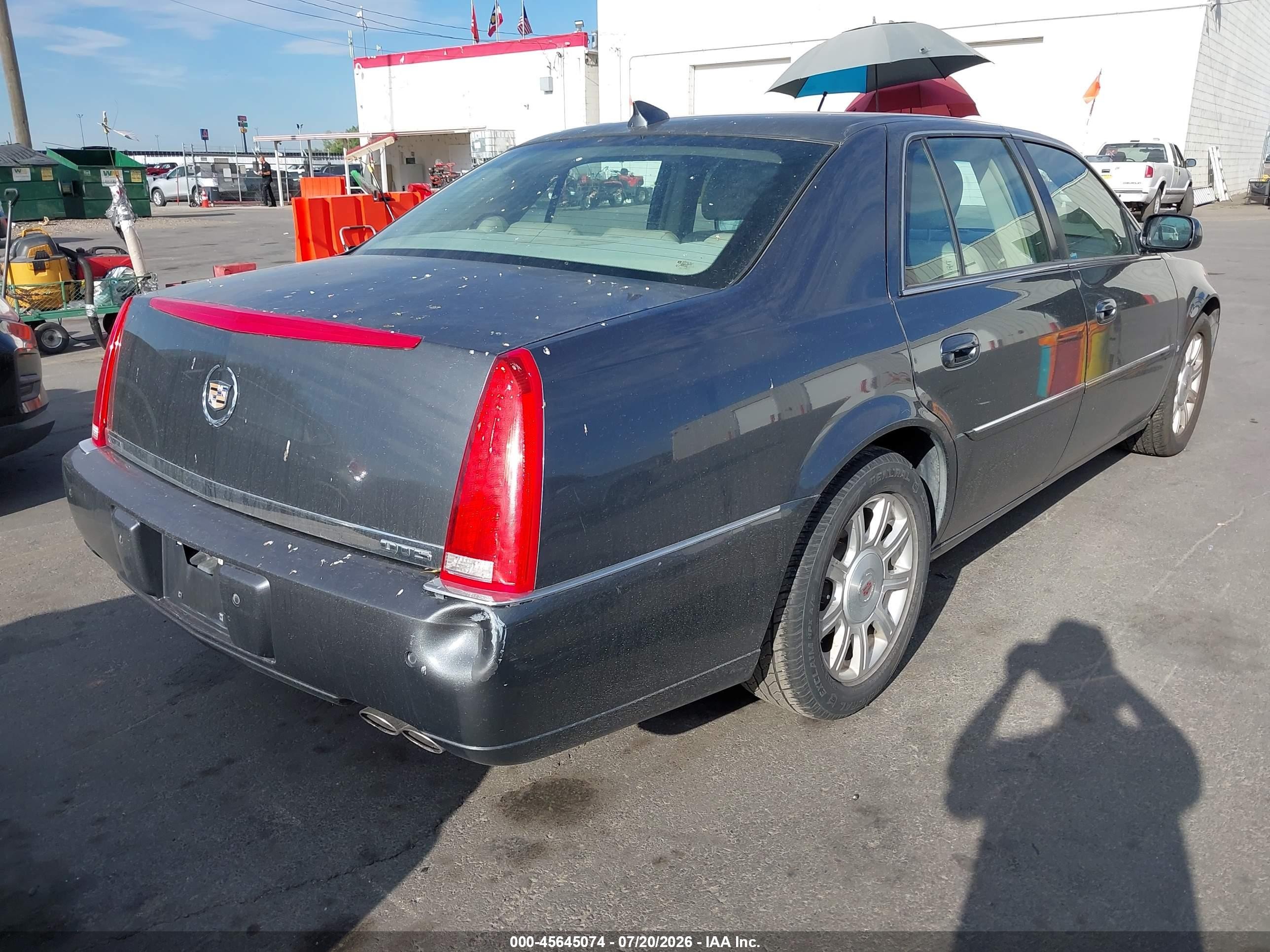 2009 Cadillac Dts 1sc Gray vin: 1G6KD57Y29U149153