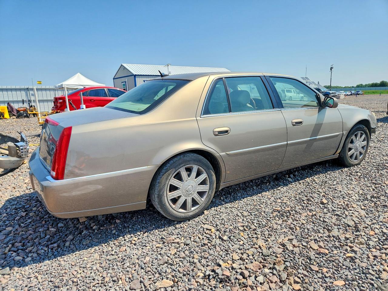 2006 Cadillac Dts Tan vin: 1G6KD57Y36U147391