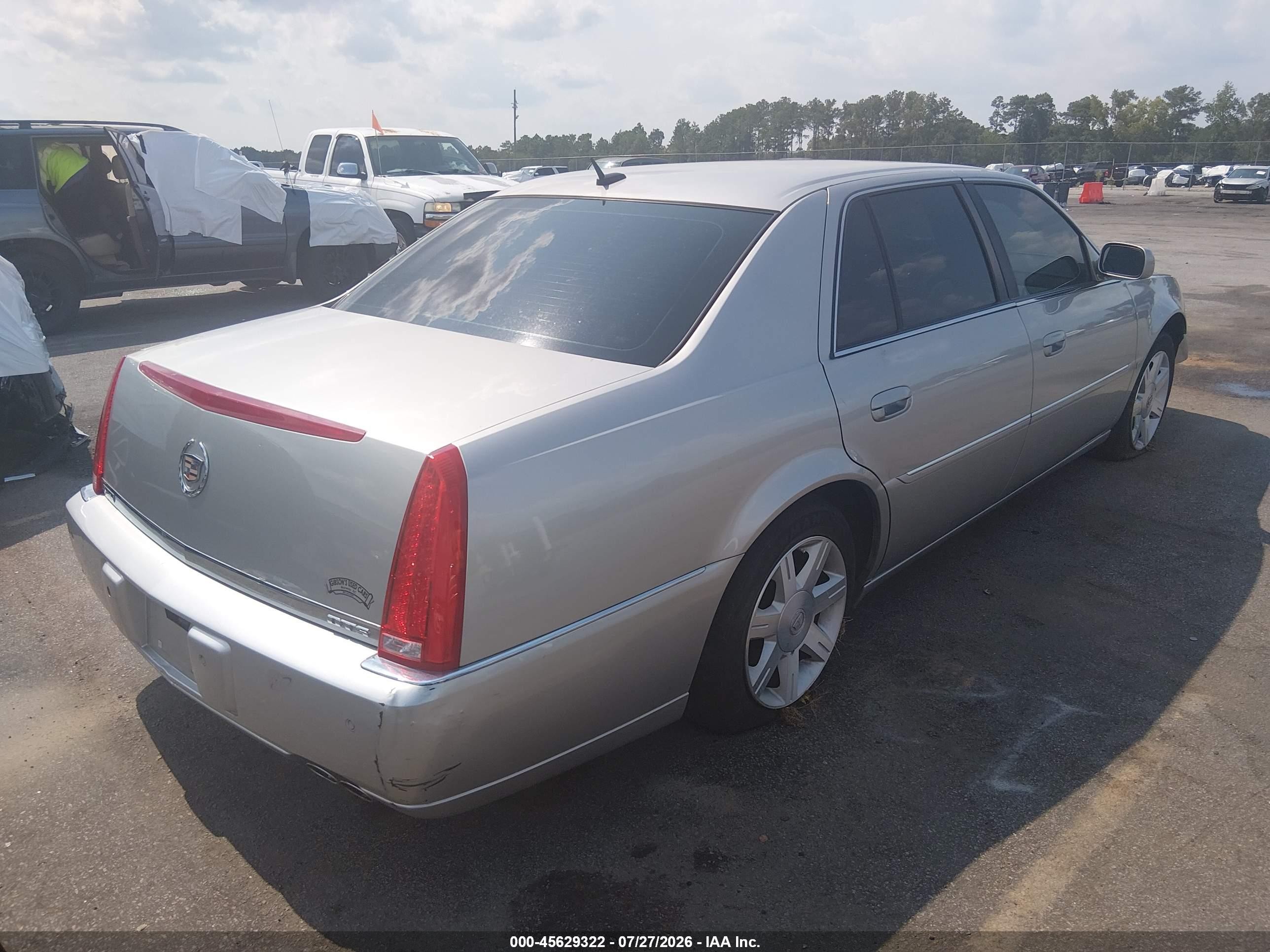 2006 Cadillac Dts 1sb Silver vin: 1G6KD57Y36U173196