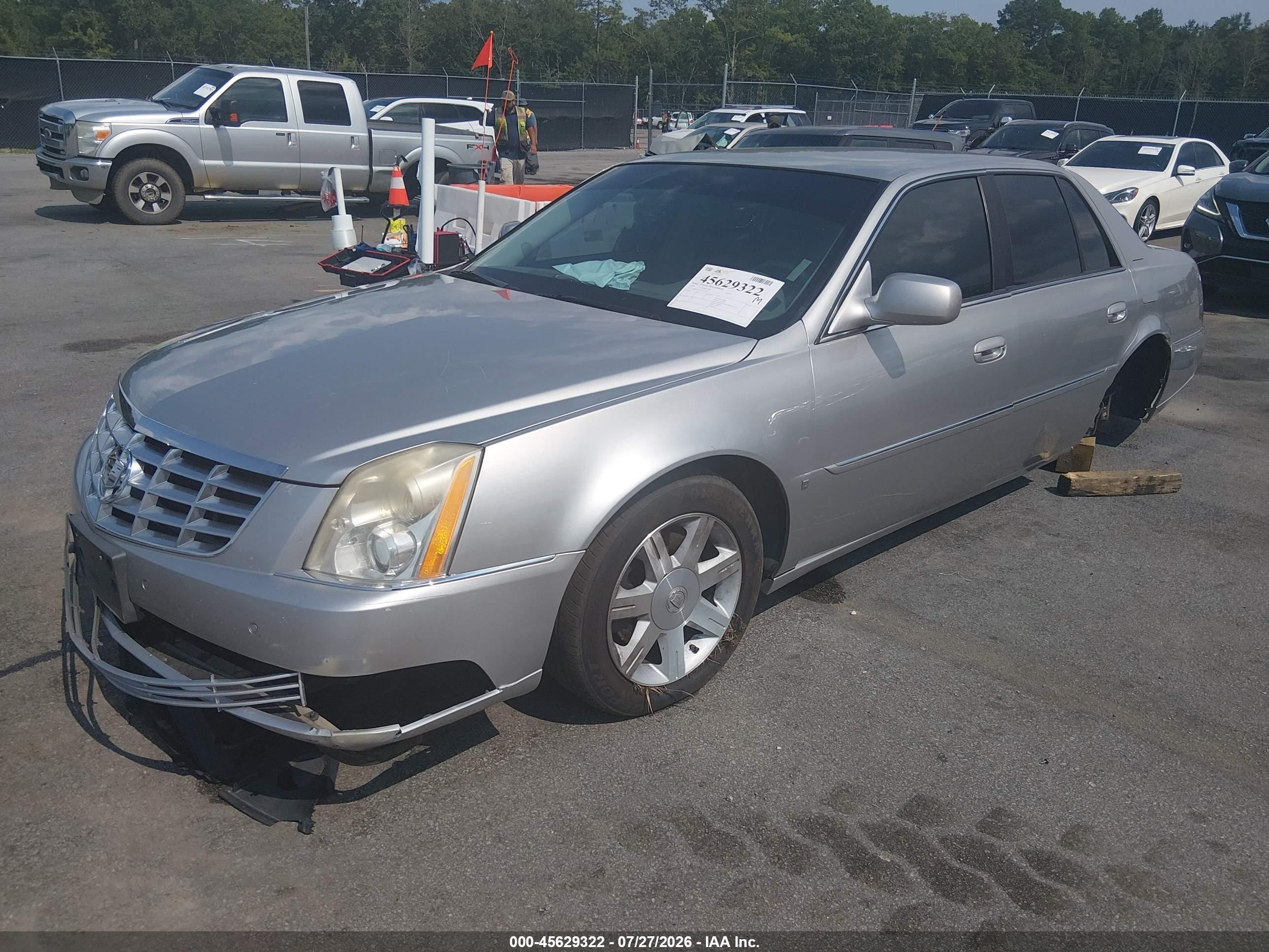 2006 Cadillac Dts 1sb Silver vin: 1G6KD57Y36U173196