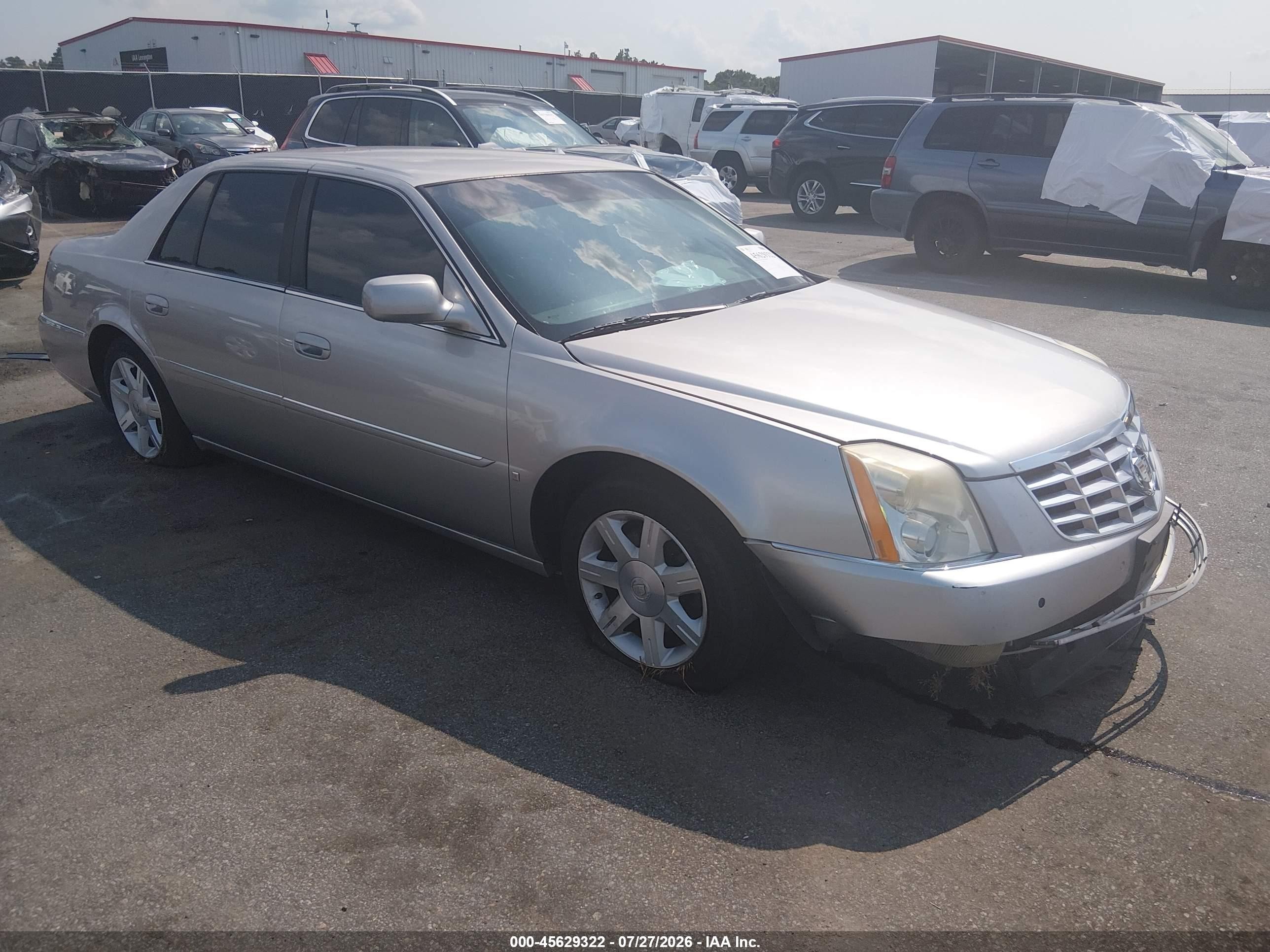 2006 Cadillac Dts 1sb Silver vin: 1G6KD57Y36U173196