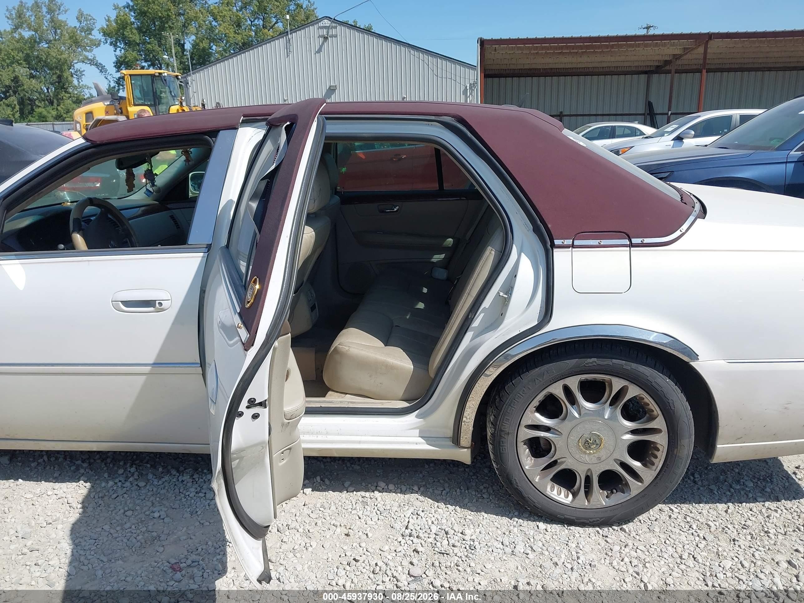 2006 Cadillac Dts 1sb White vin: 1G6KD57Y36U200767