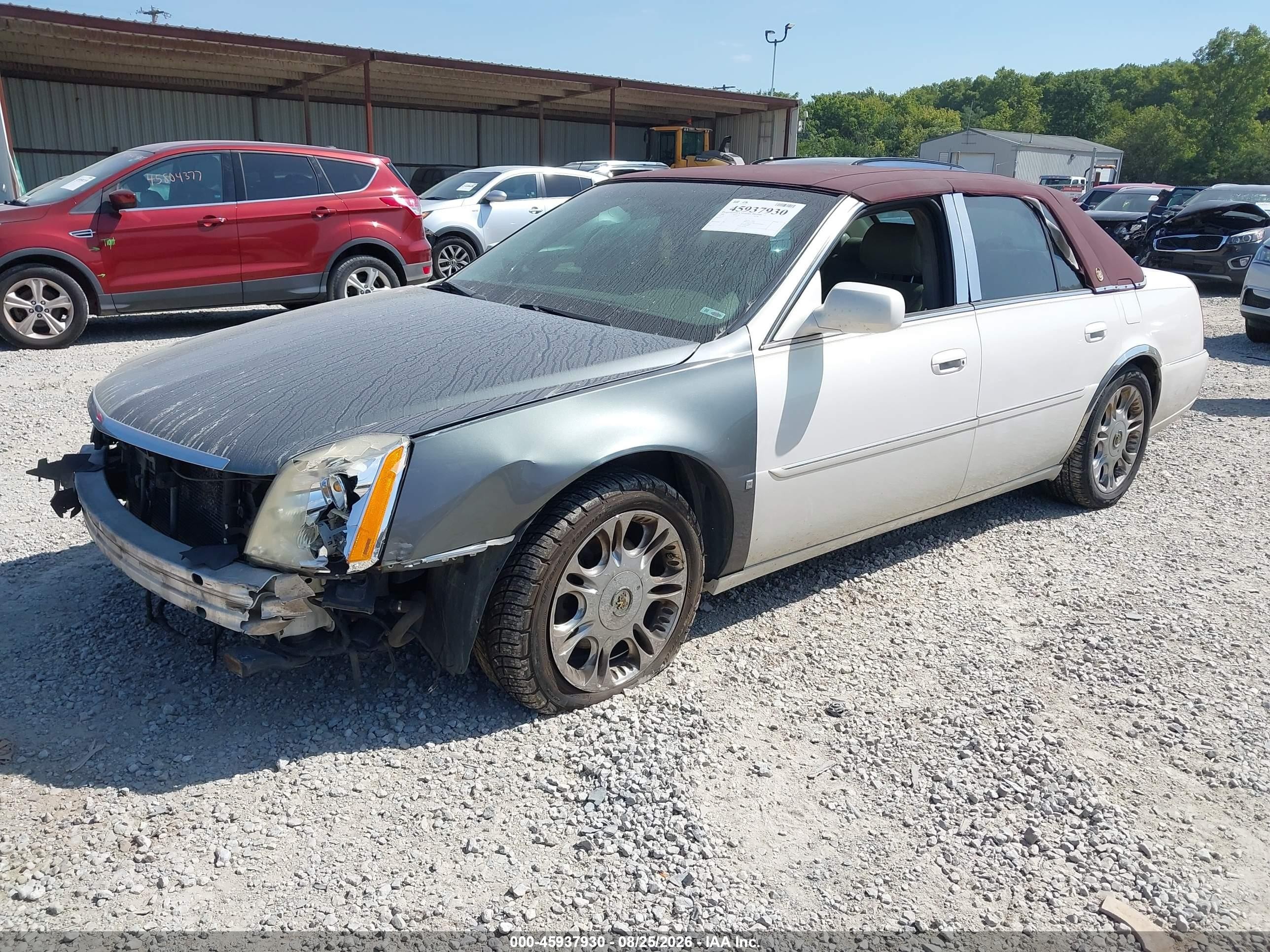 2006 Cadillac Dts 1sb White vin: 1G6KD57Y36U200767