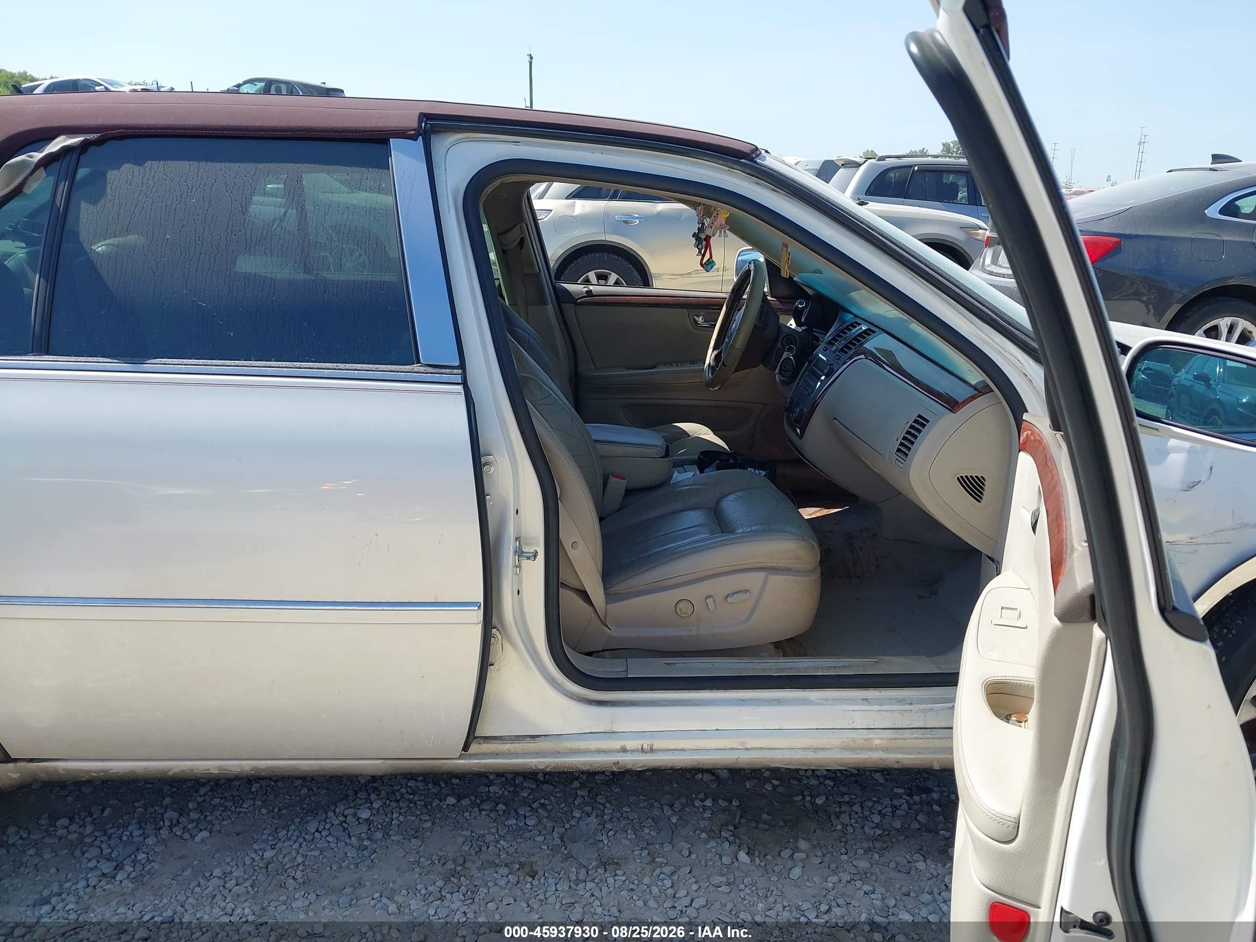 2006 Cadillac Dts 1sb White vin: 1G6KD57Y36U200767