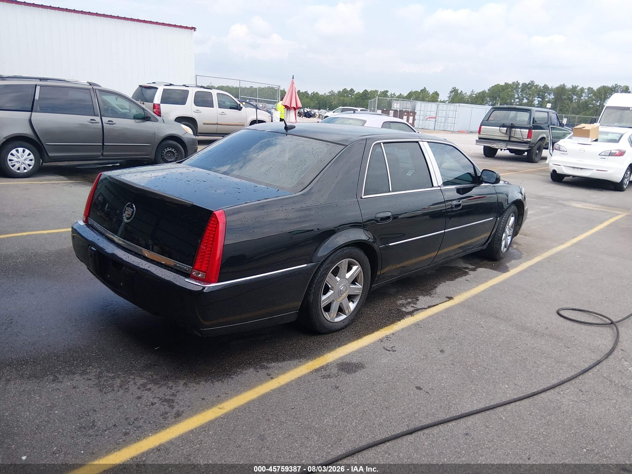 2006 Cadillac Dts Standard Black vin: 1G6KD57Y36U208383
