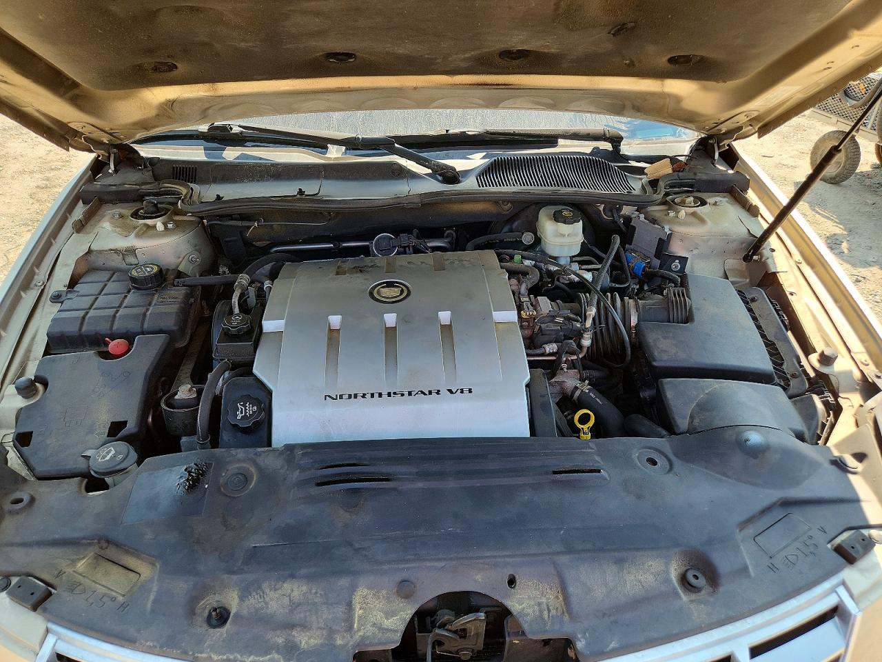 2007 Cadillac Dts Beige vin: 1G6KD57Y37U182885